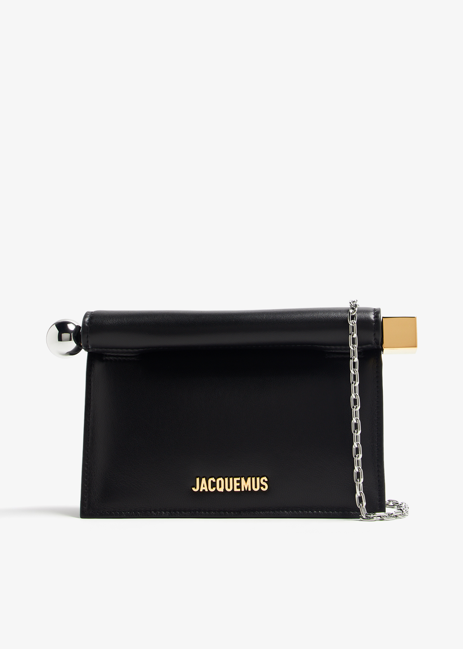 

La Petite Pochette Rond Carré clutch, Black