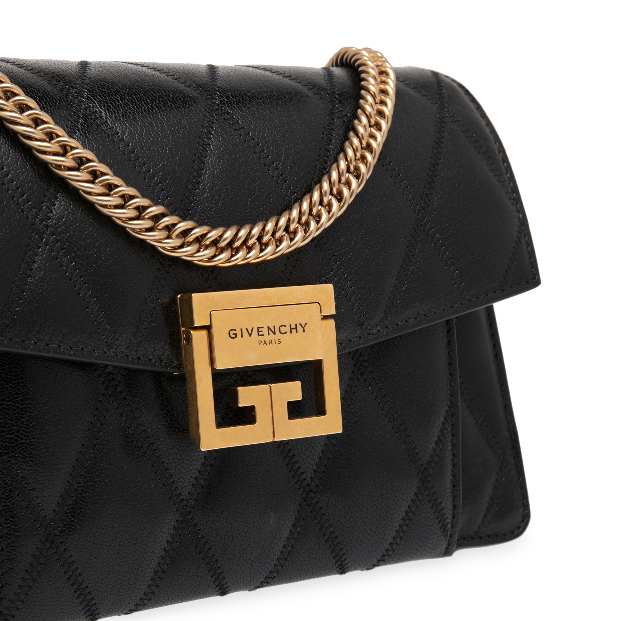 

GV3 small shoulder bag, Black