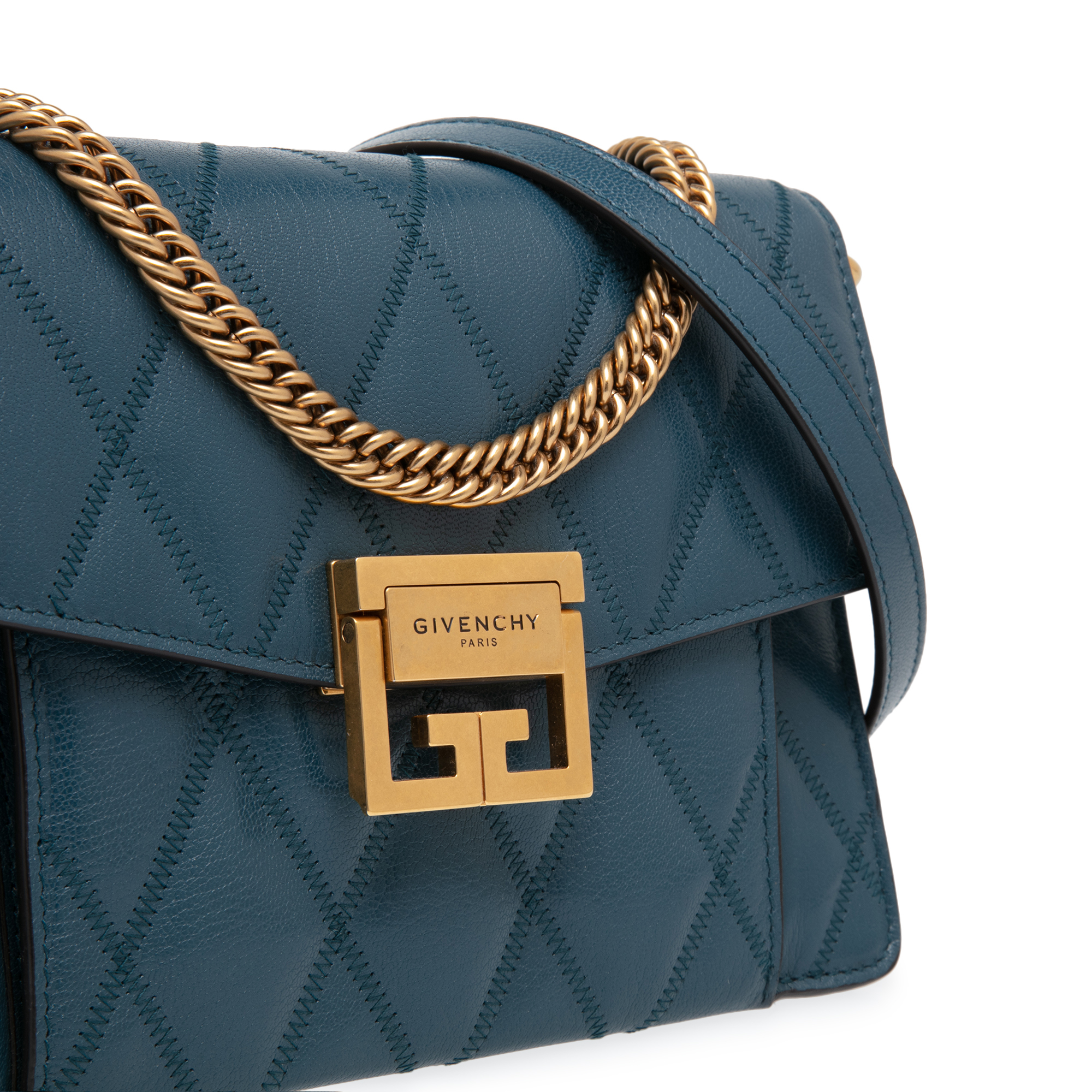 Givenchy GV3 small shoulder bag for Women Blue in KSA Level Shoes