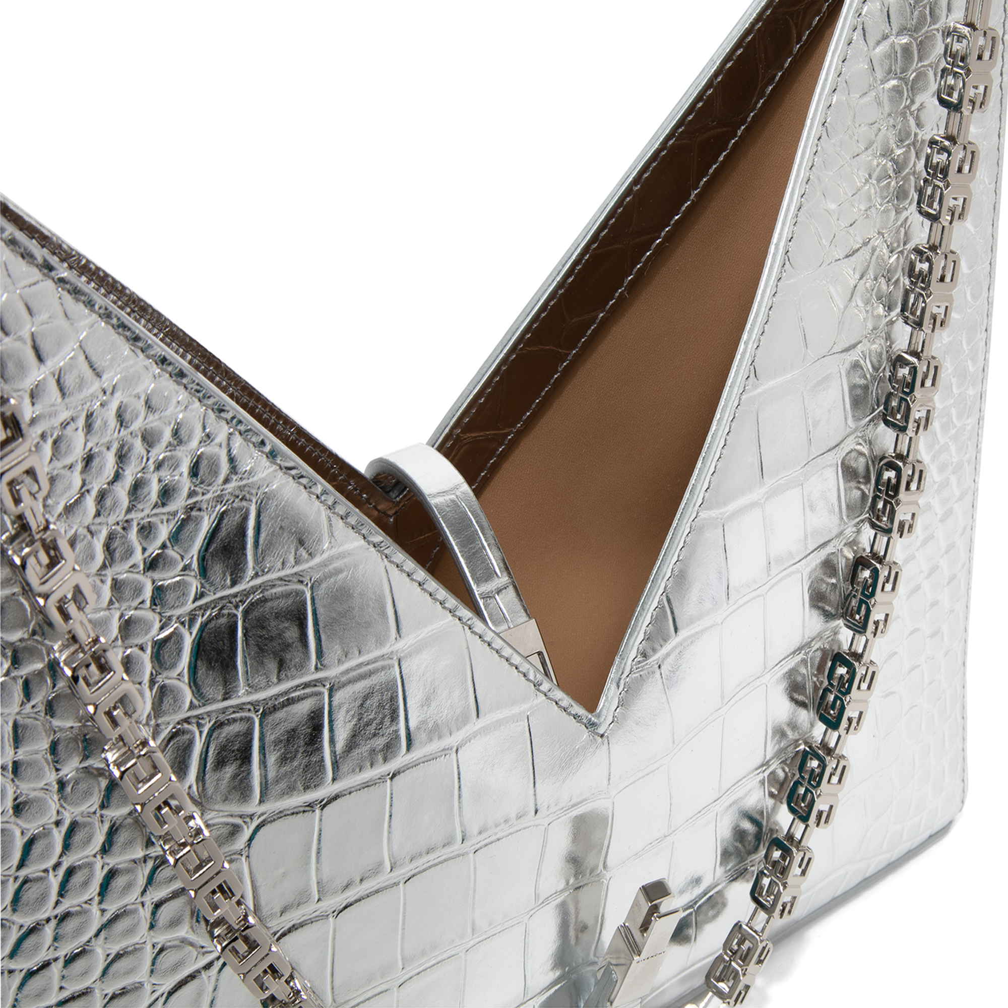 

Small cut-out bag, Silver