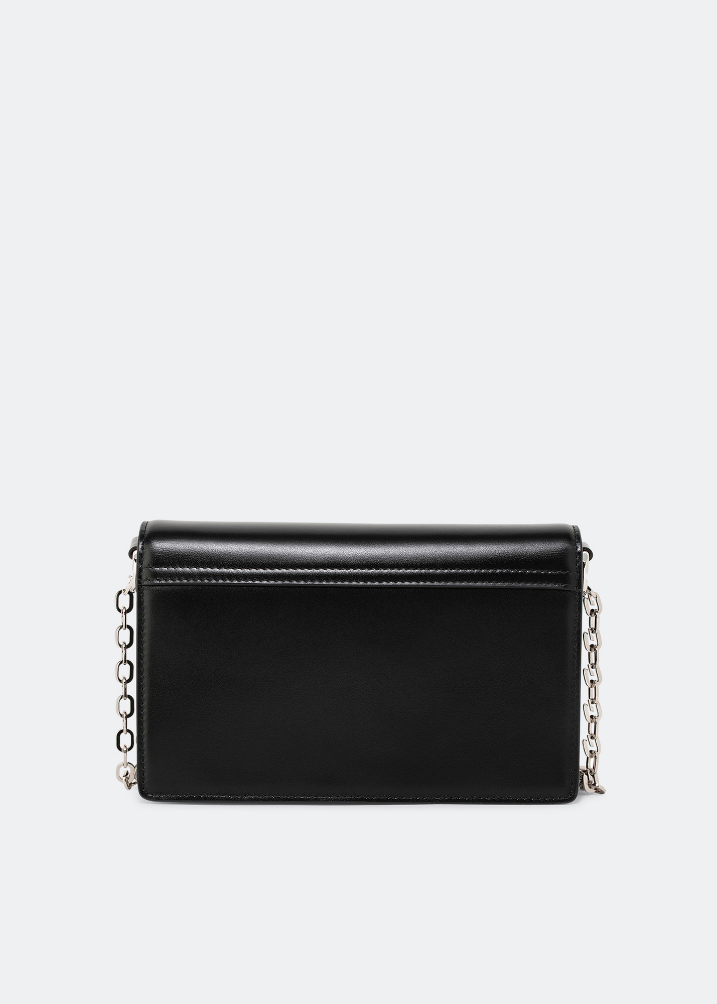 

4G small box leather bag, Black