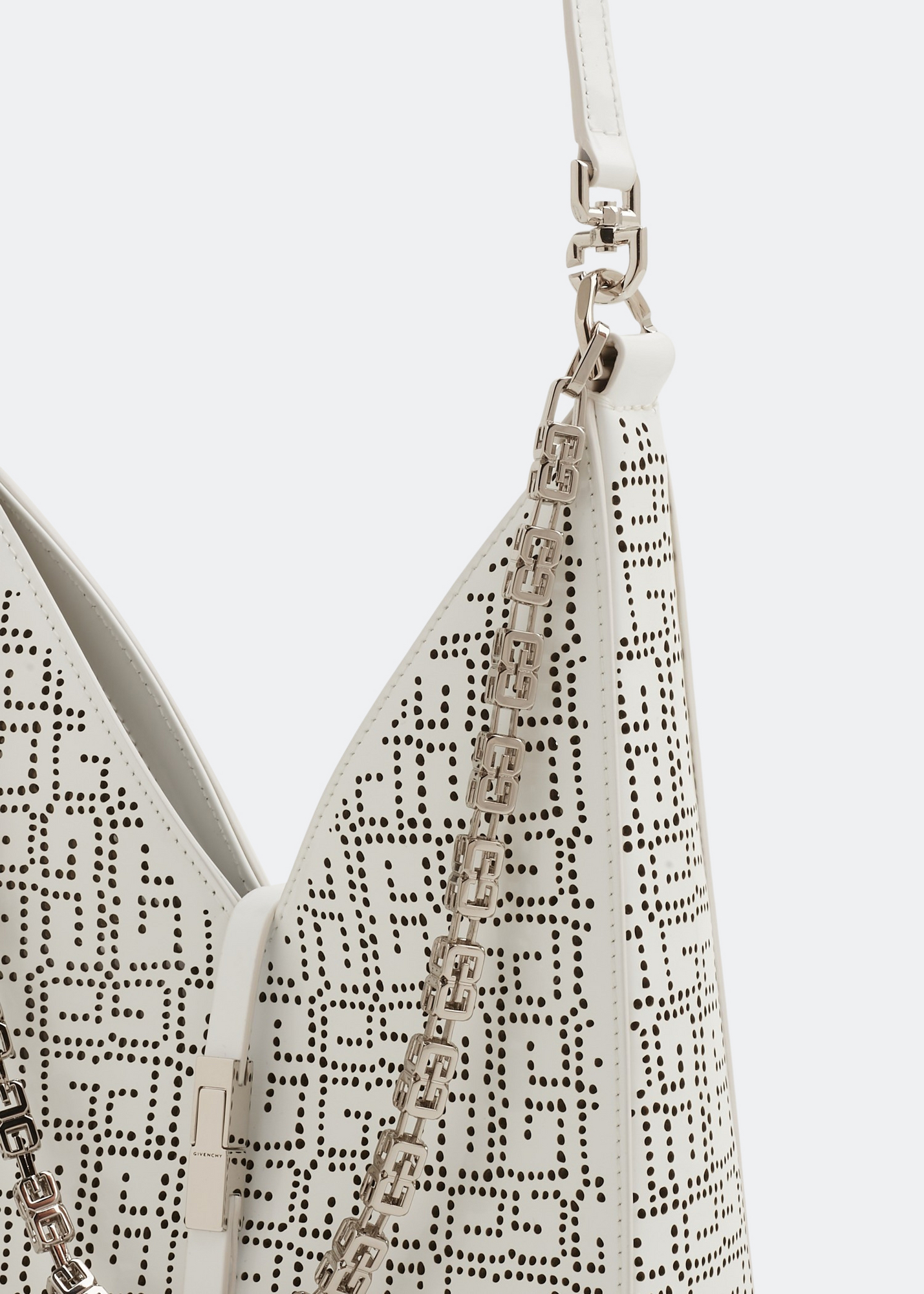 

Mini cut-out bag, White