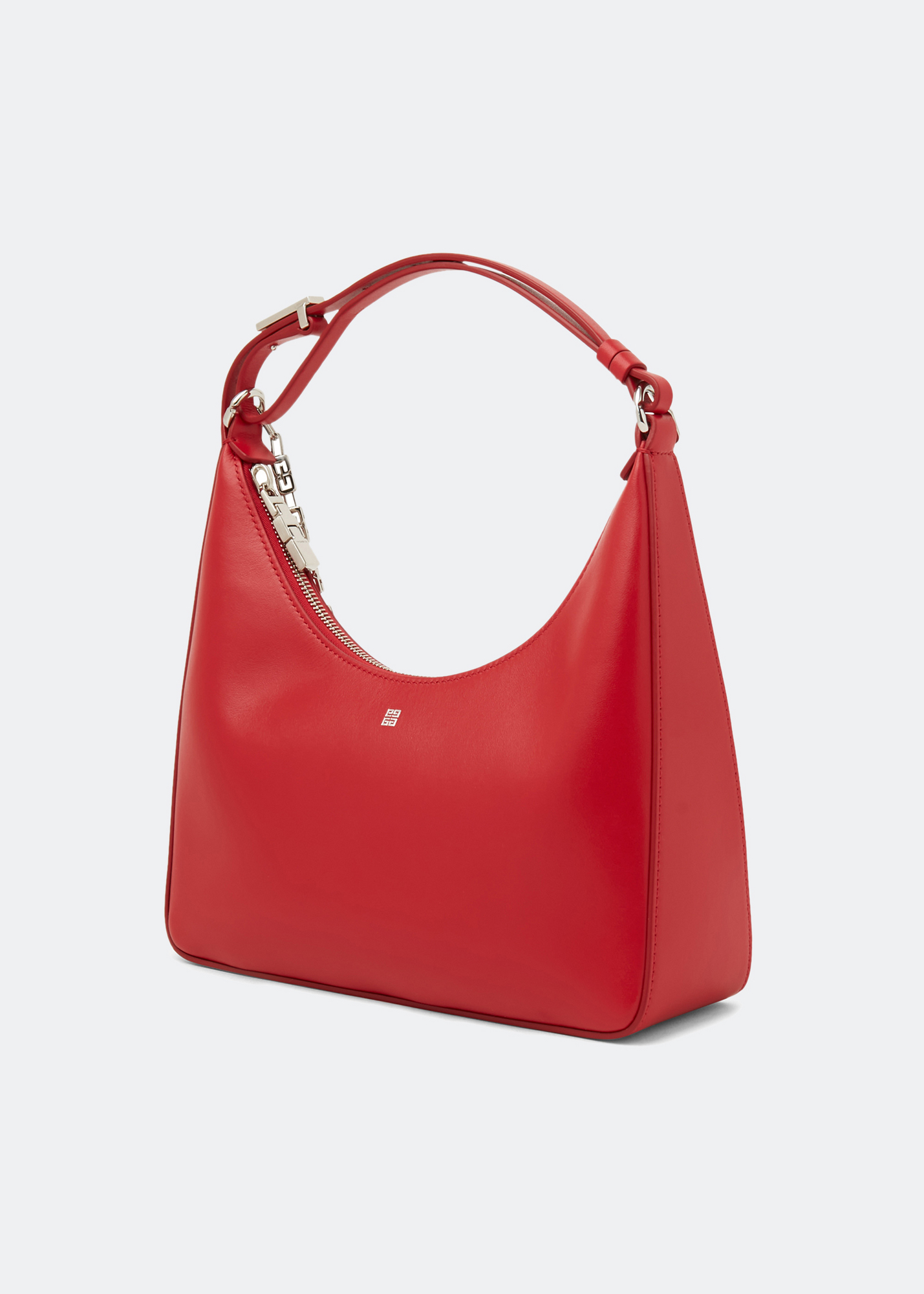 

Moon cut-out small bag, Red