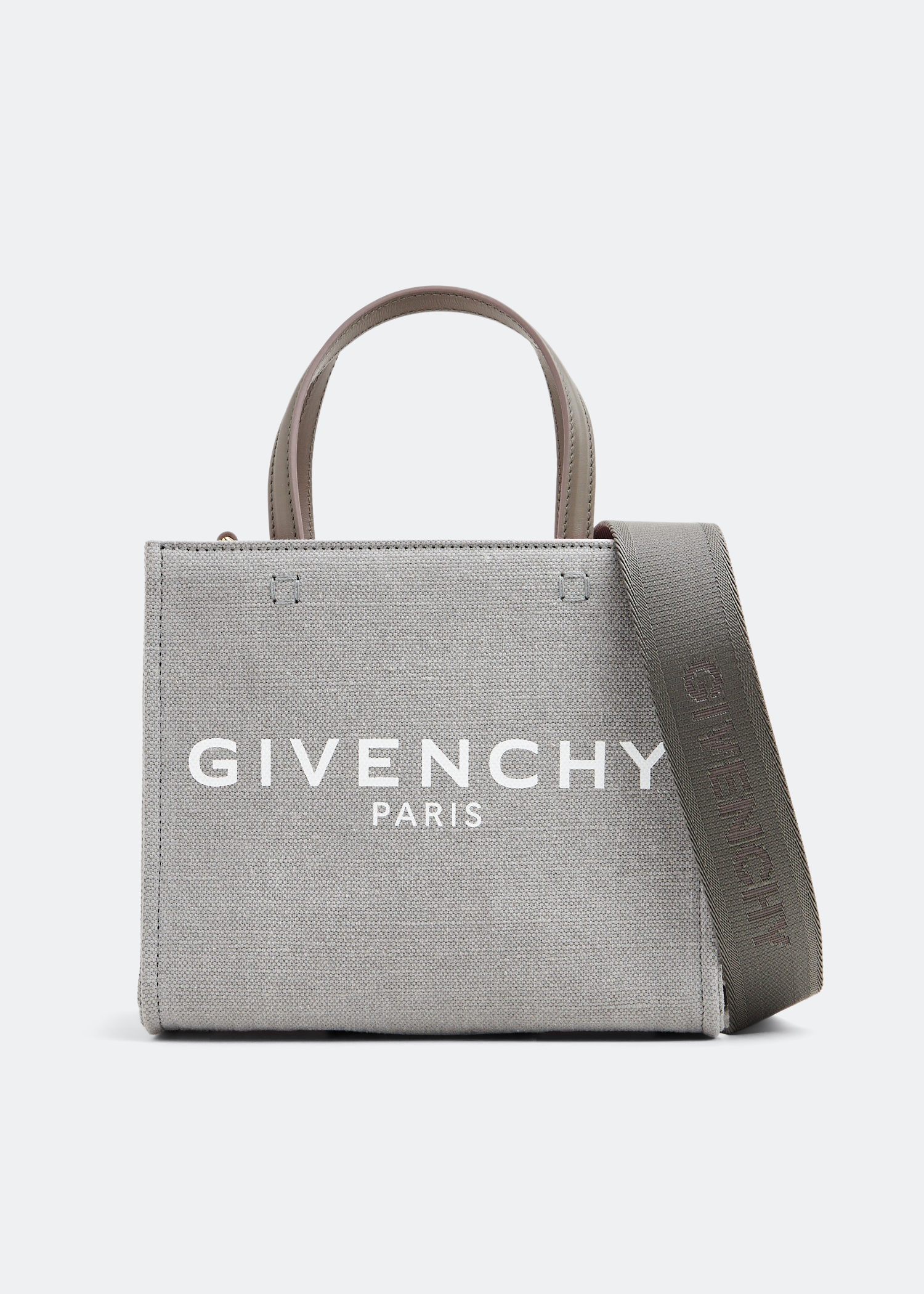 Givenchy Medium Bond Shopping Bag in Grey Blue