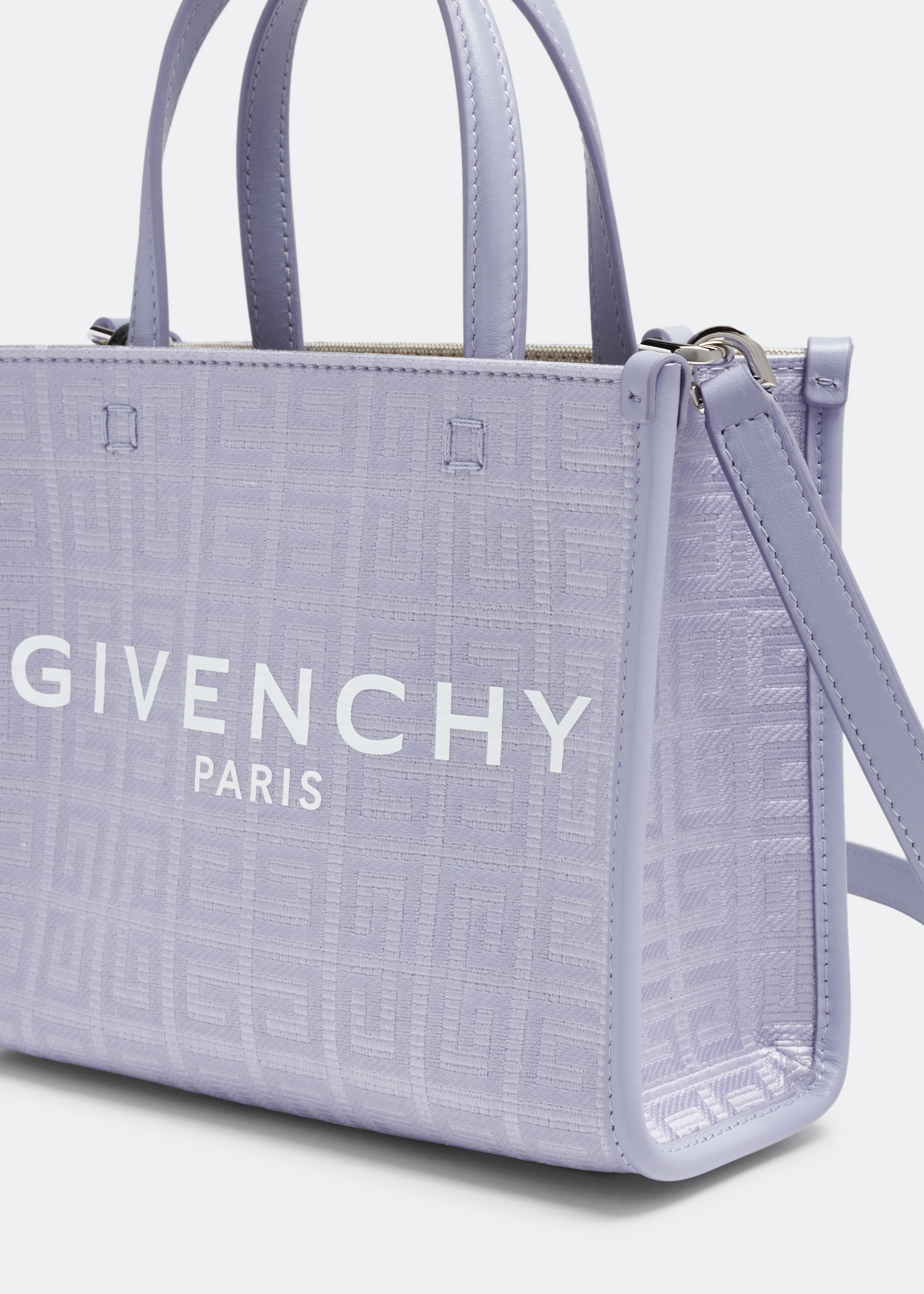 Givenchy Mini G shopping tote bag for Women Purple in KSA Level Shoes