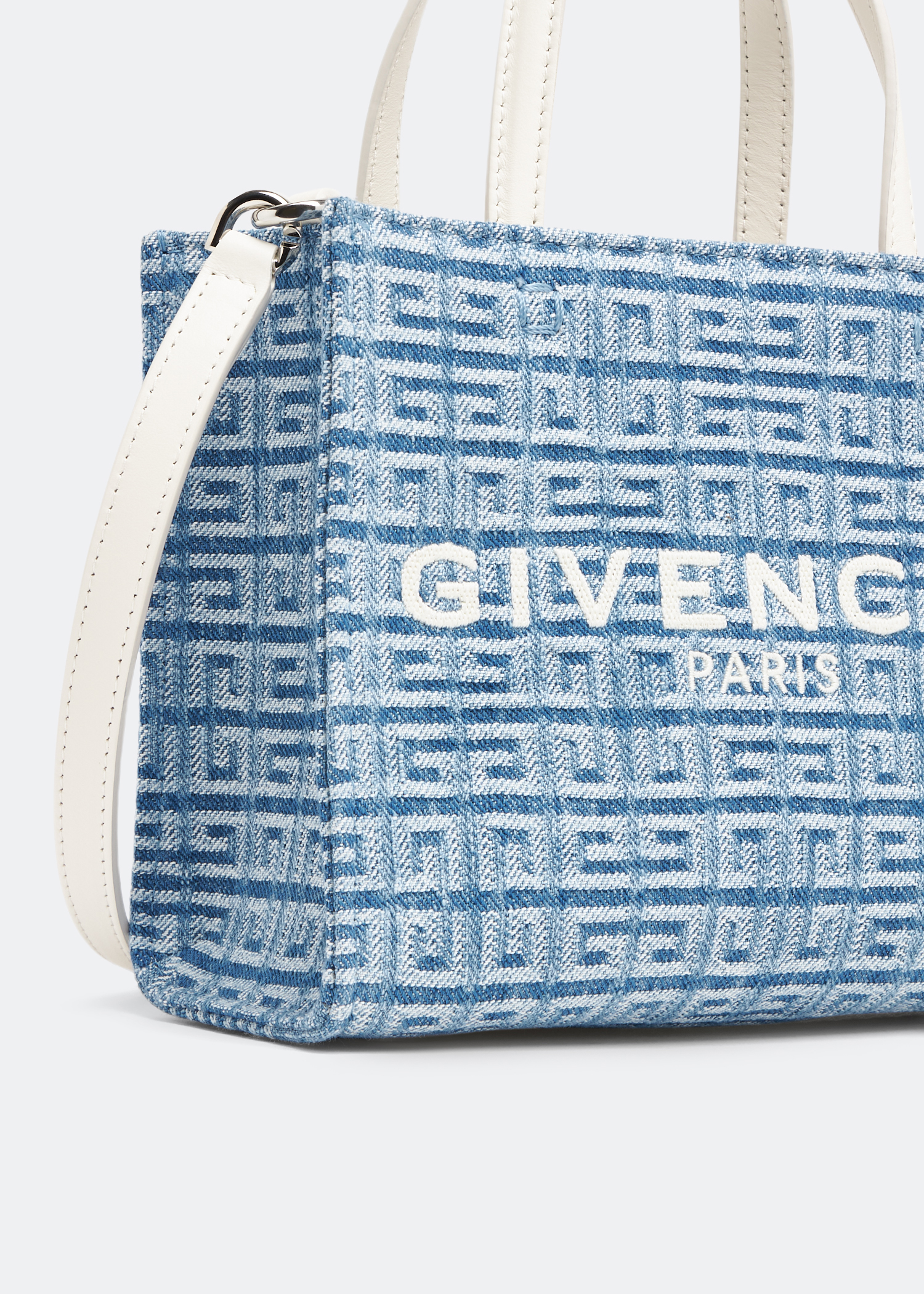 

Mini G shopping tote bag, Blue