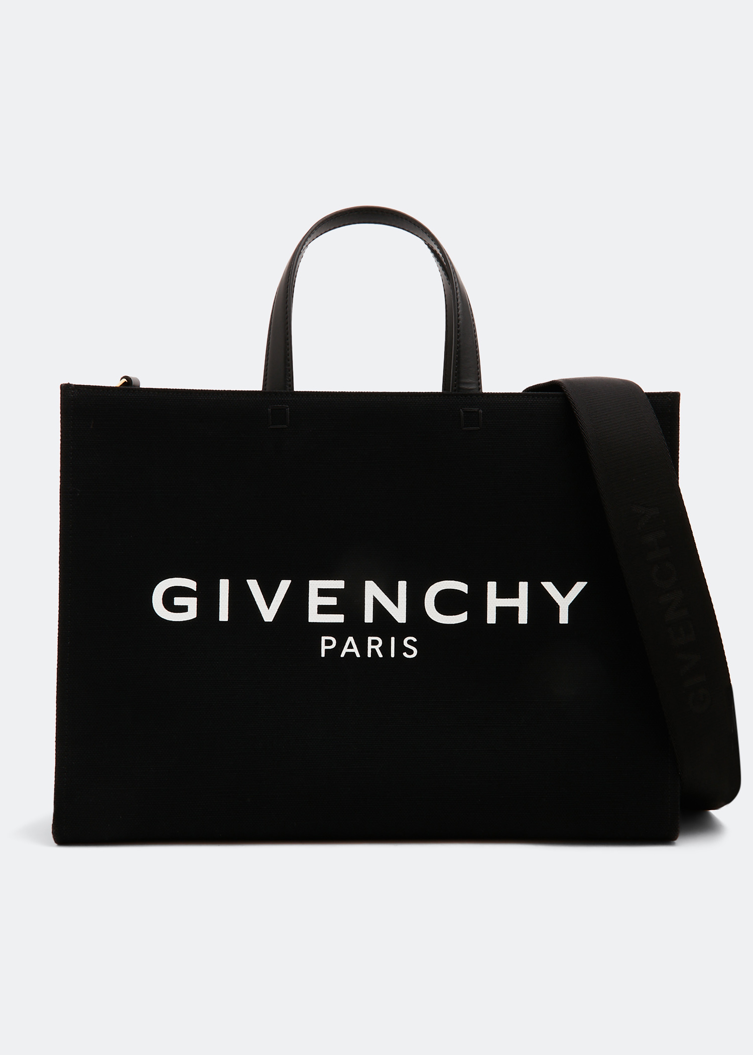 Medium G tote shopping bag, Black