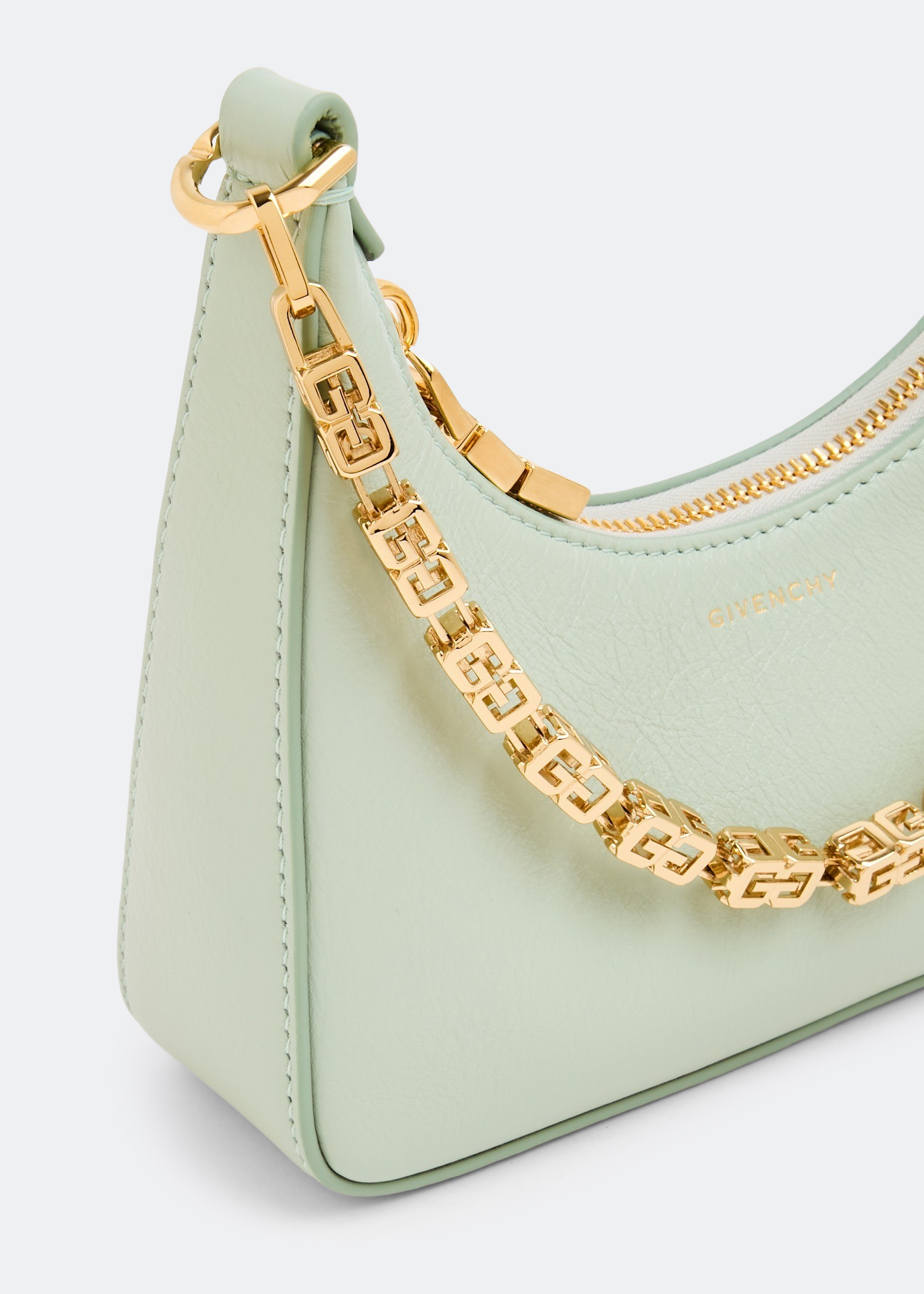 

Moon cut-out mini bag, Green