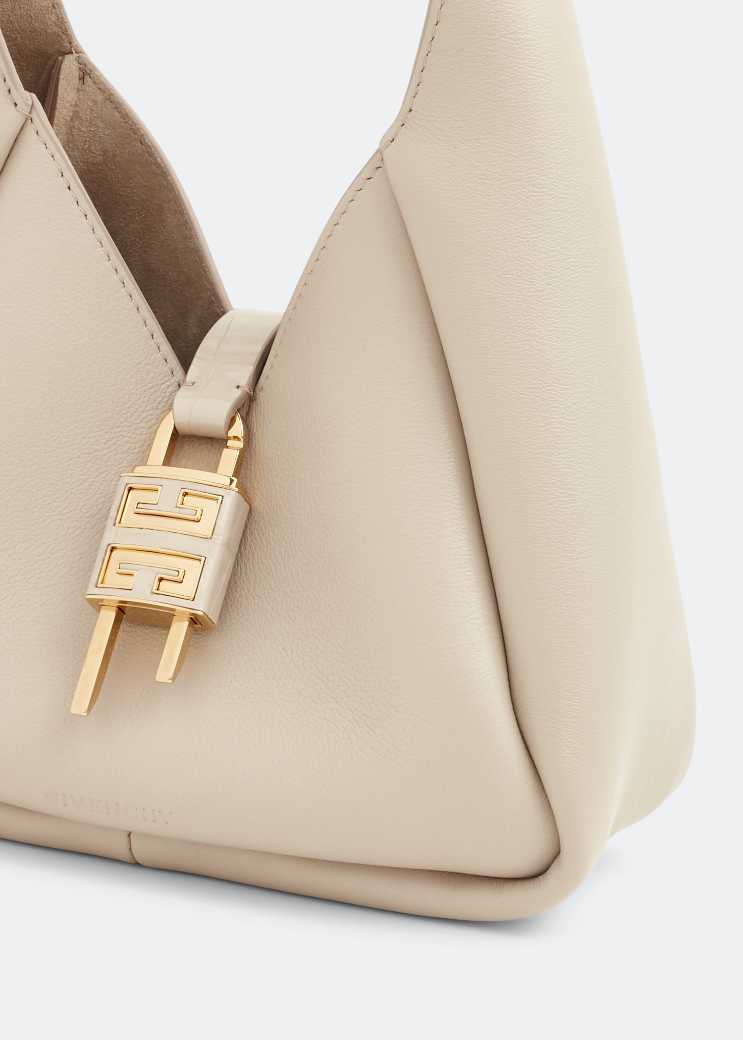 

Mini G-Hobo bag, Beige