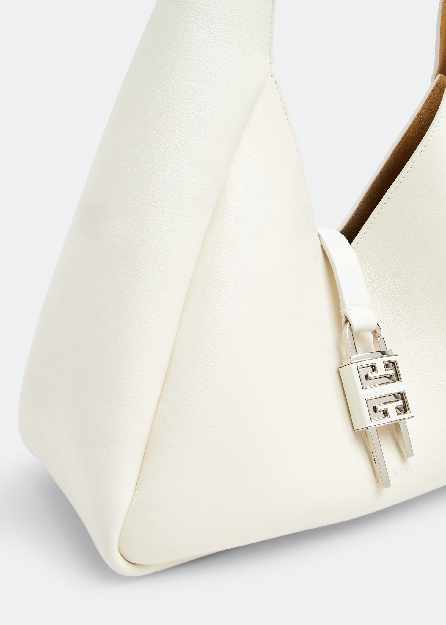 

Medium G-Hobo bag, White