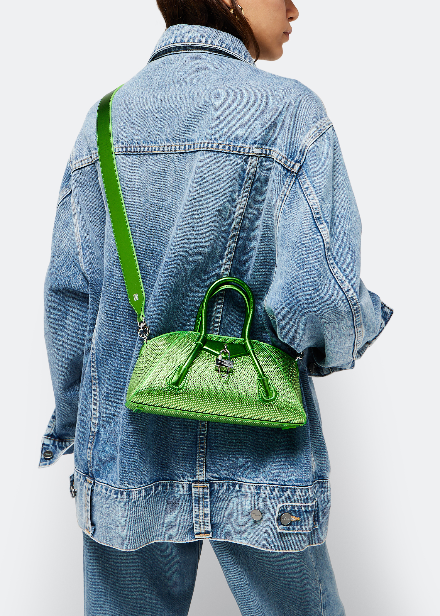 

Mini Antigona Stretch bag, Green