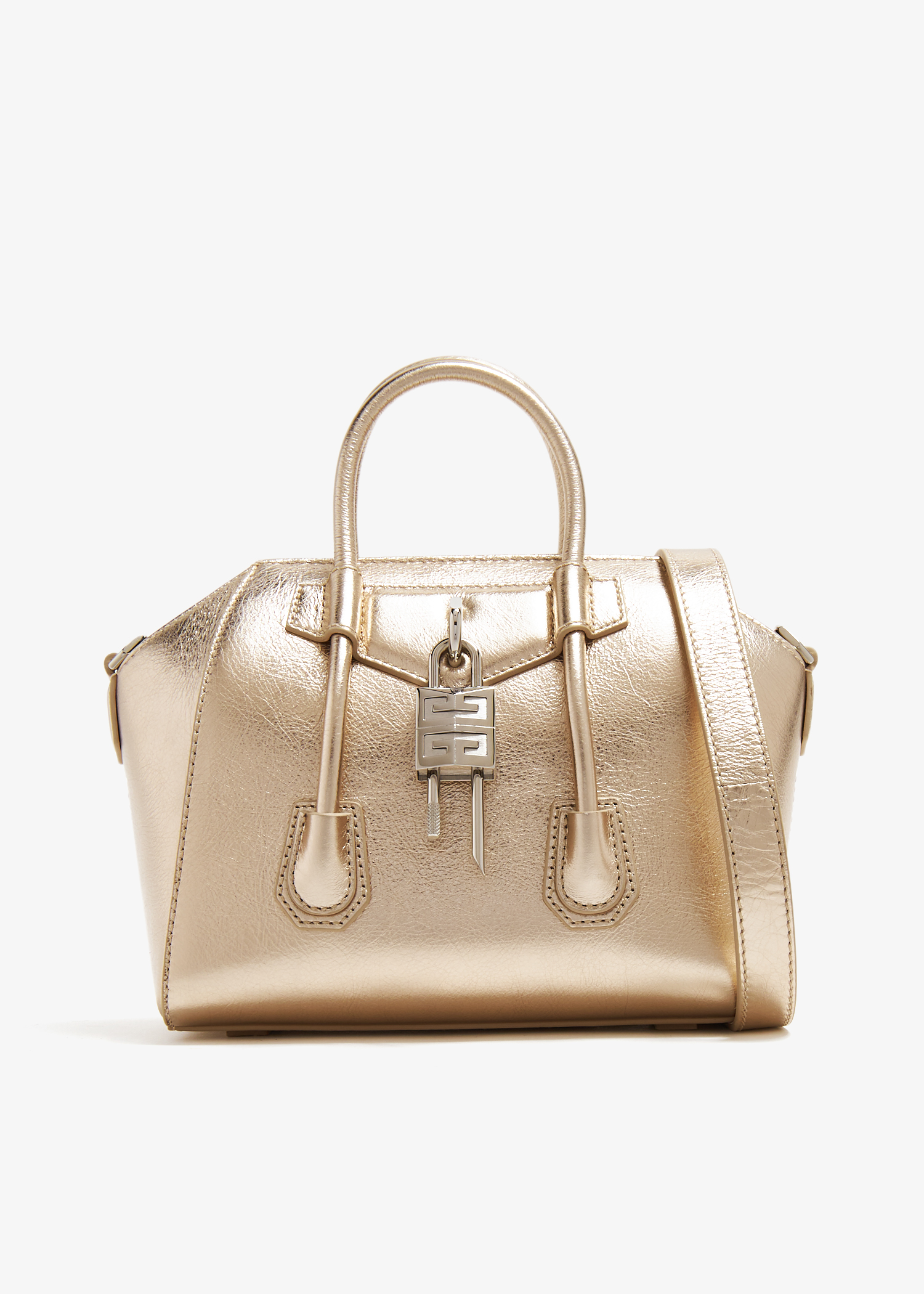 

Antigona Lock mini bag, Gold