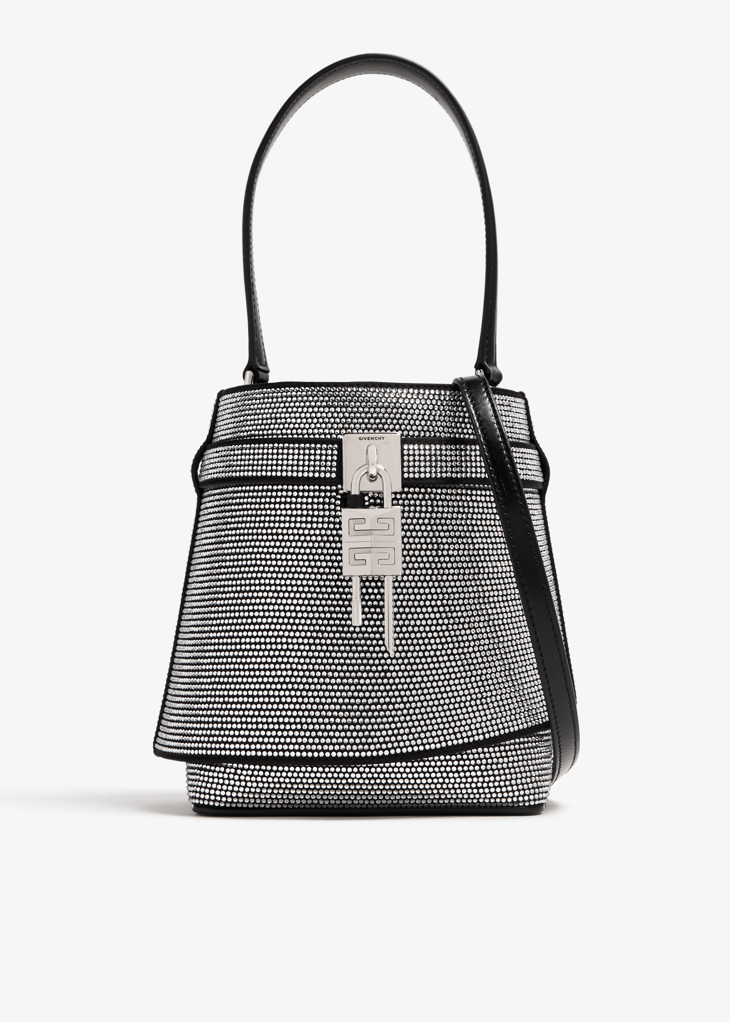 

Shark Lock bucket bag, Black