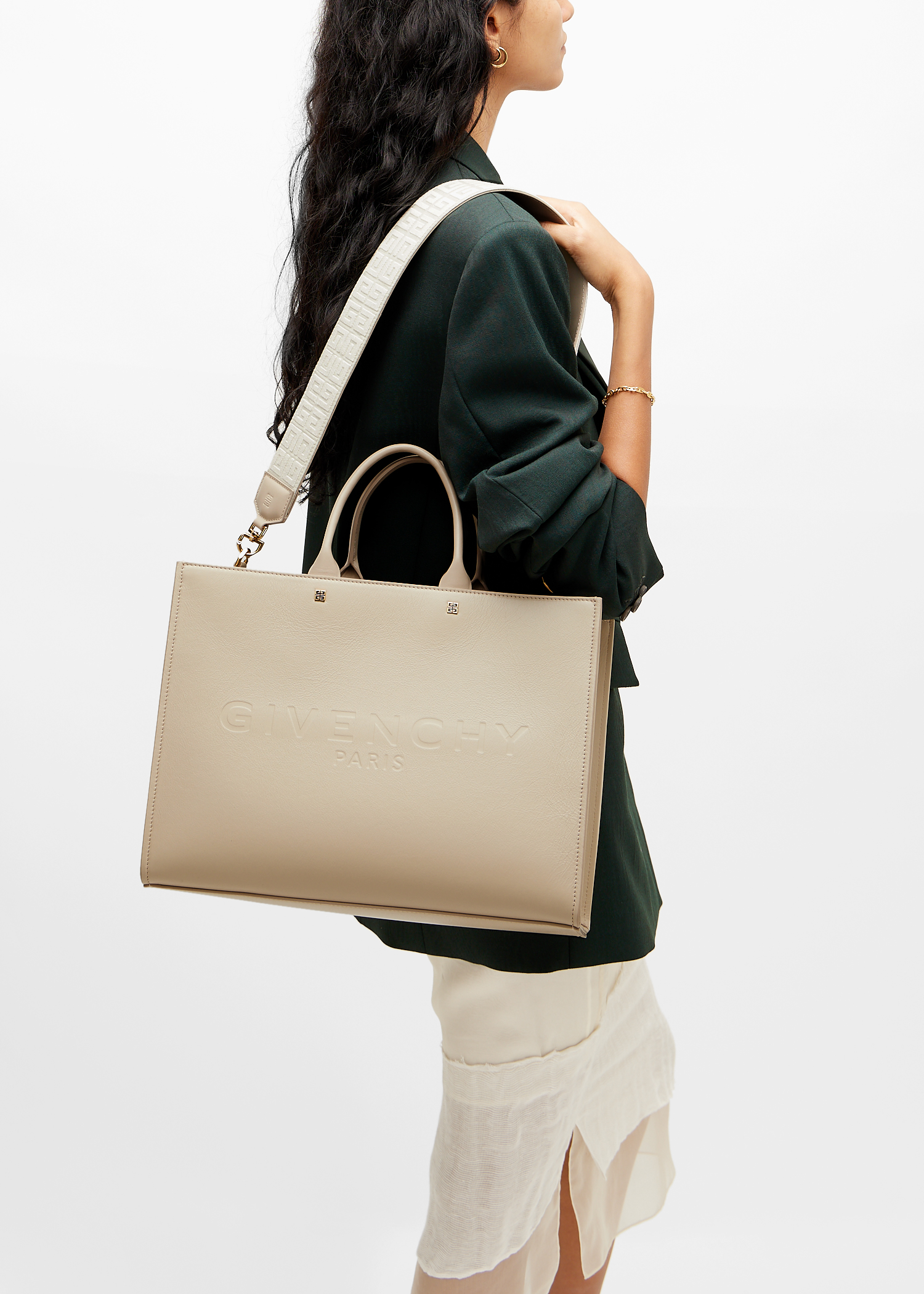 

Medium G-Tote shopping bag, Beige