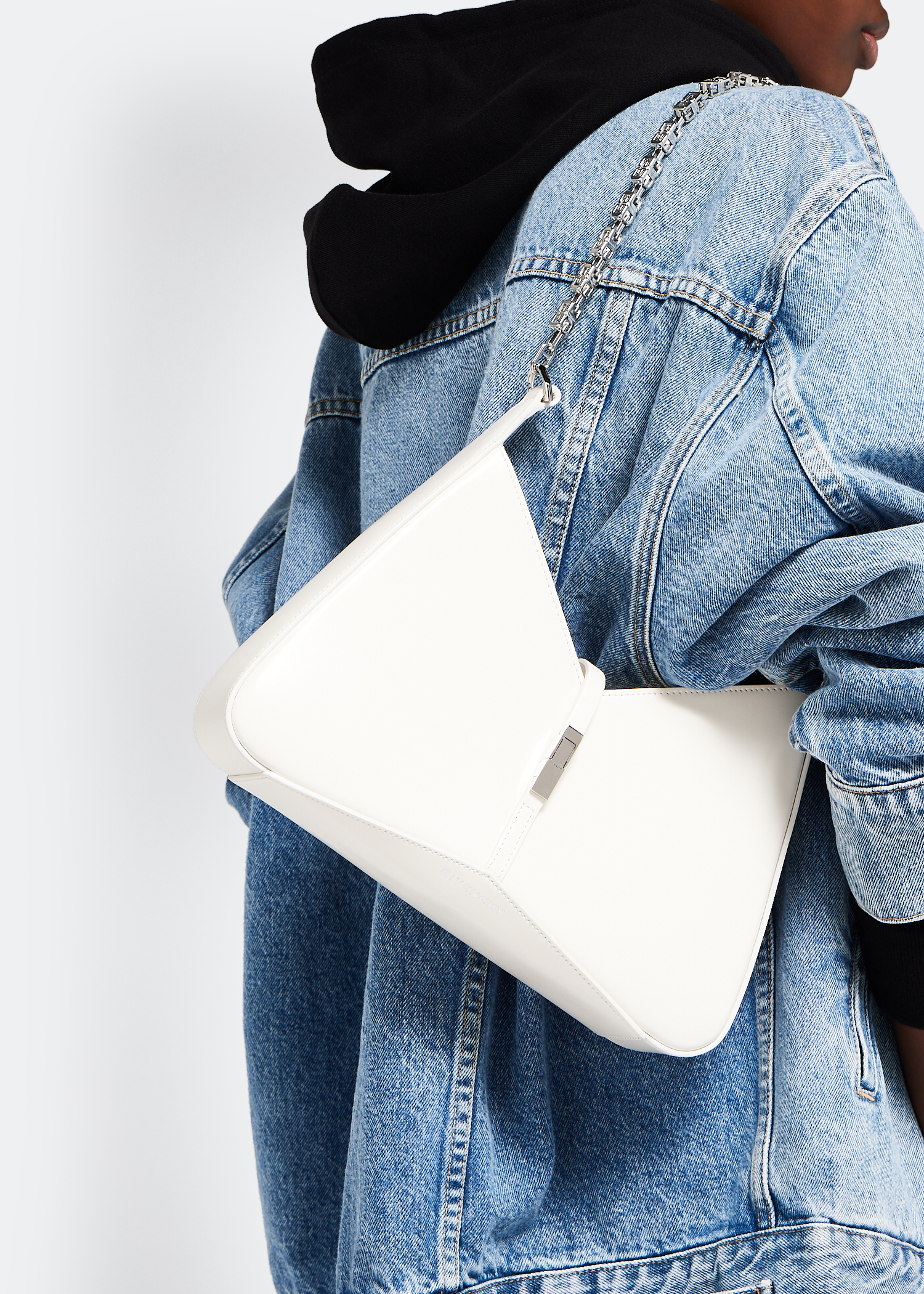 

Small Cut Out bag, White