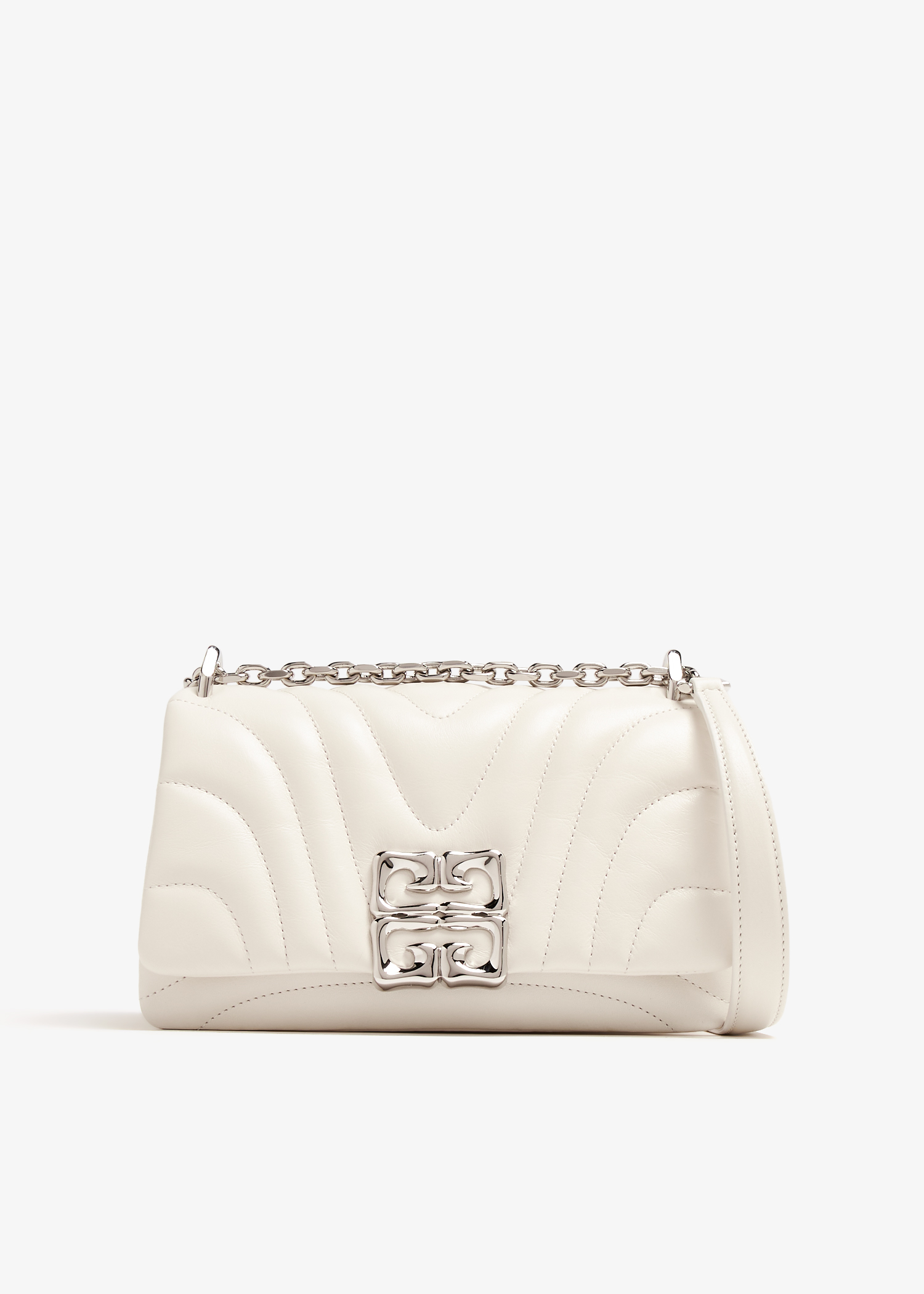 

4G soft small chain bag, White