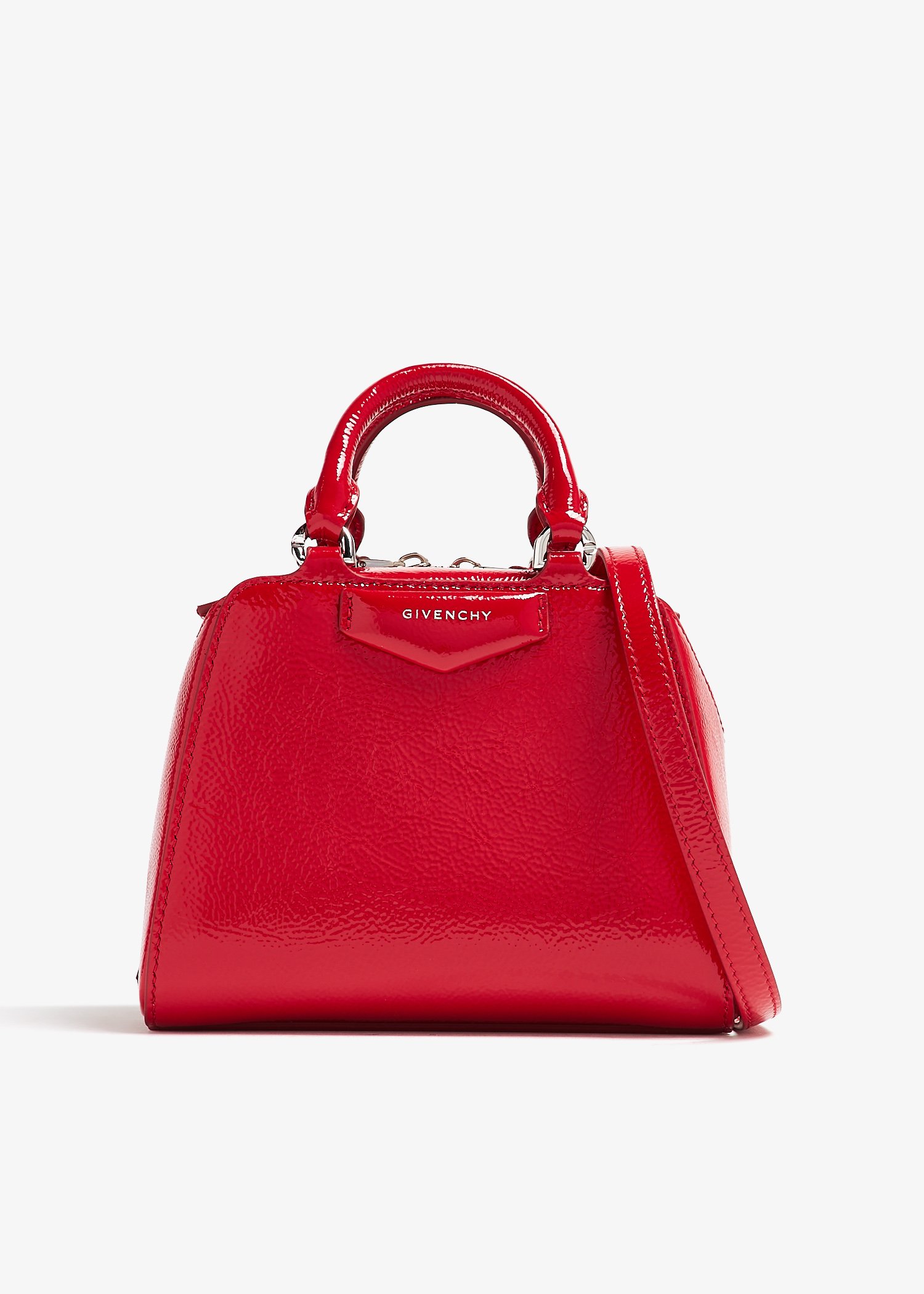 Givenchy Nano Antigona Cube bag for Women Red in KSA Level Shoes