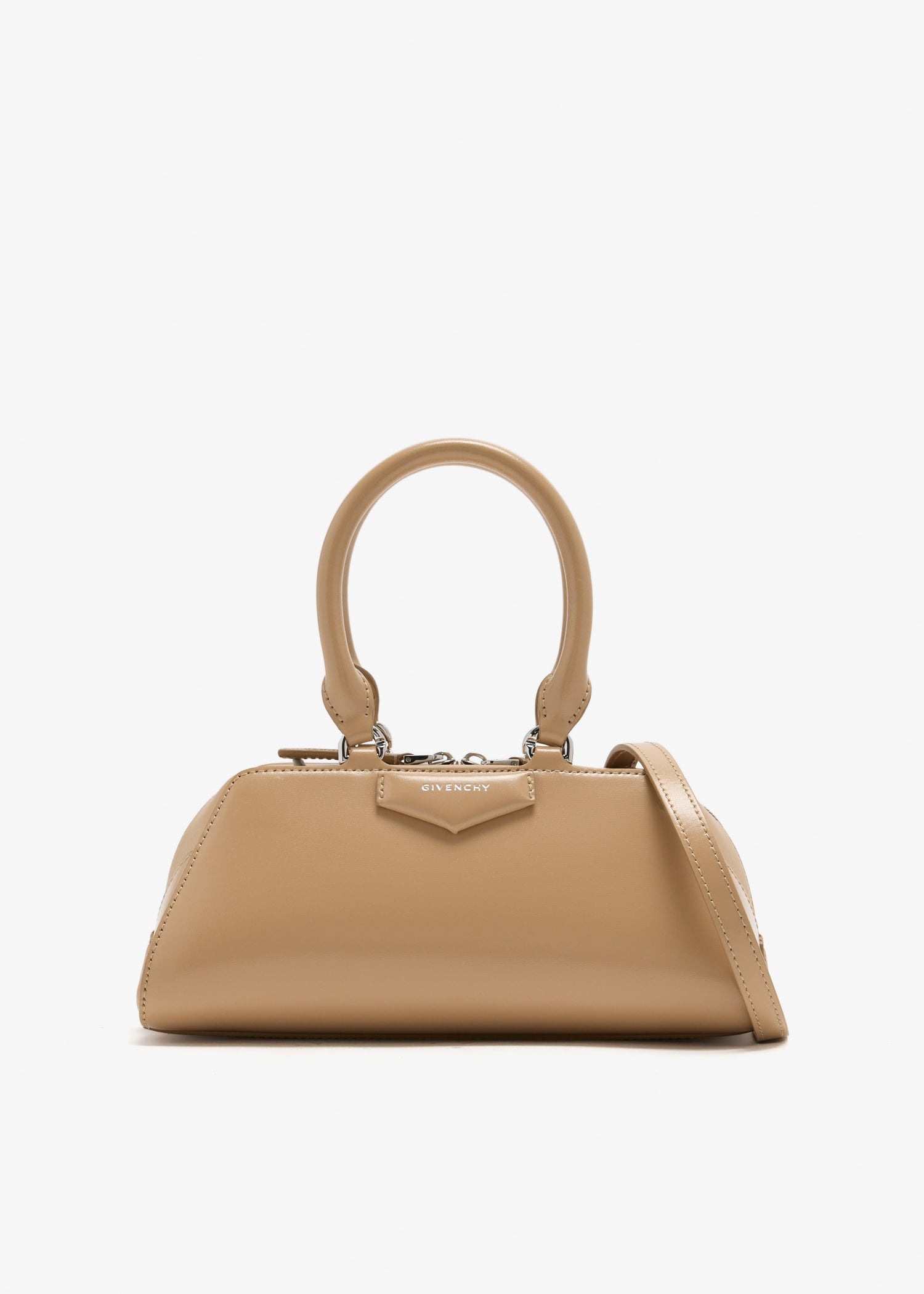 

Mini Antigona East-West bag, Beige