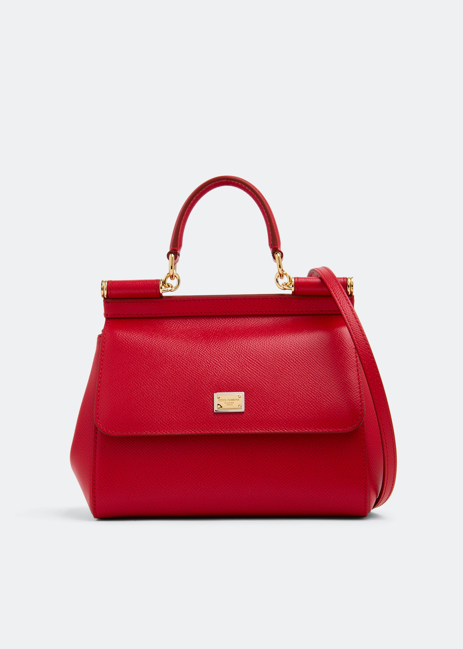 

Sicily top handle bag, Red