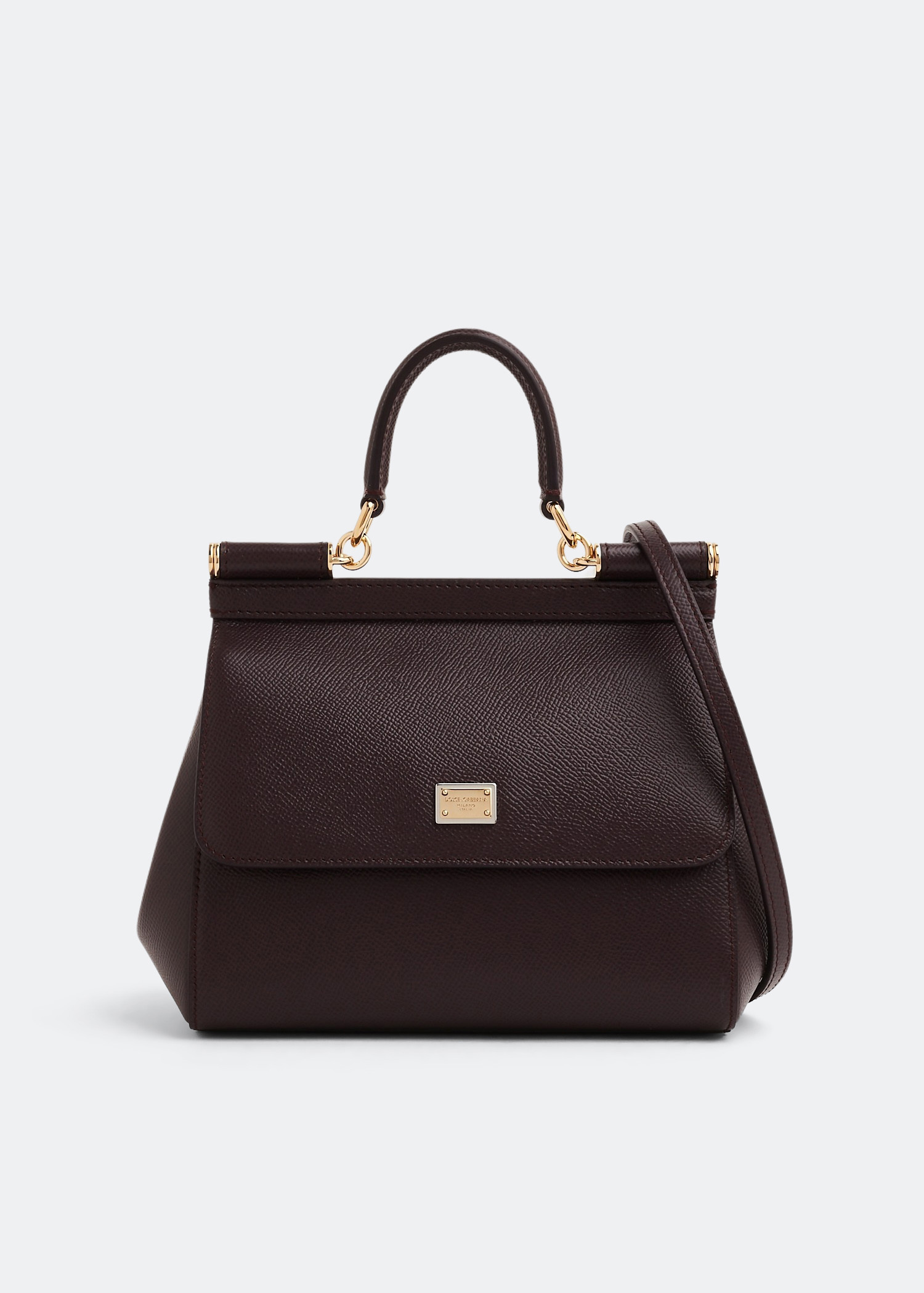 

Sicily top handle bag, Burgundy
