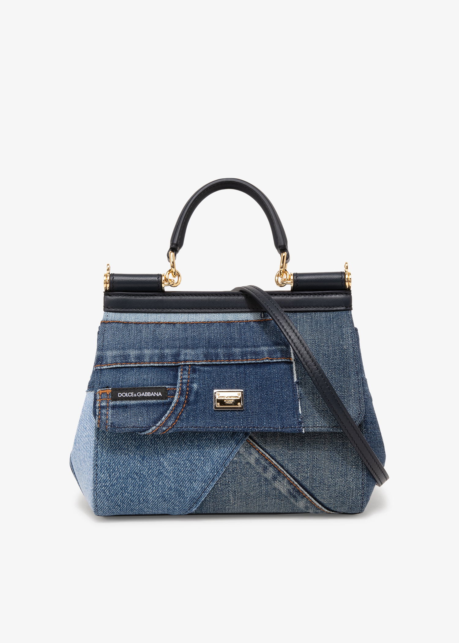 

Small Sicily denim bag, Blue