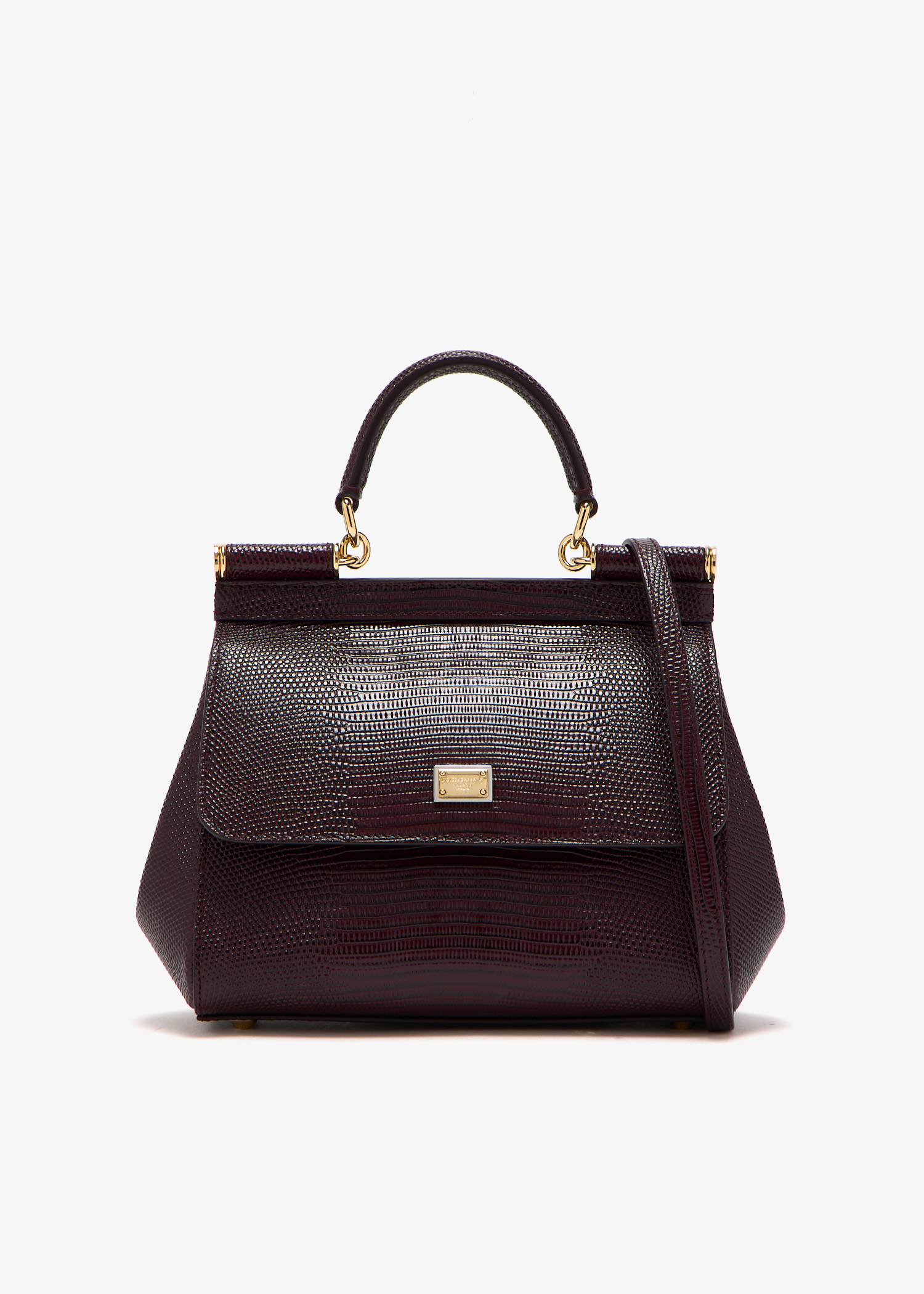 

Medium Sicily handbag, Burgundy