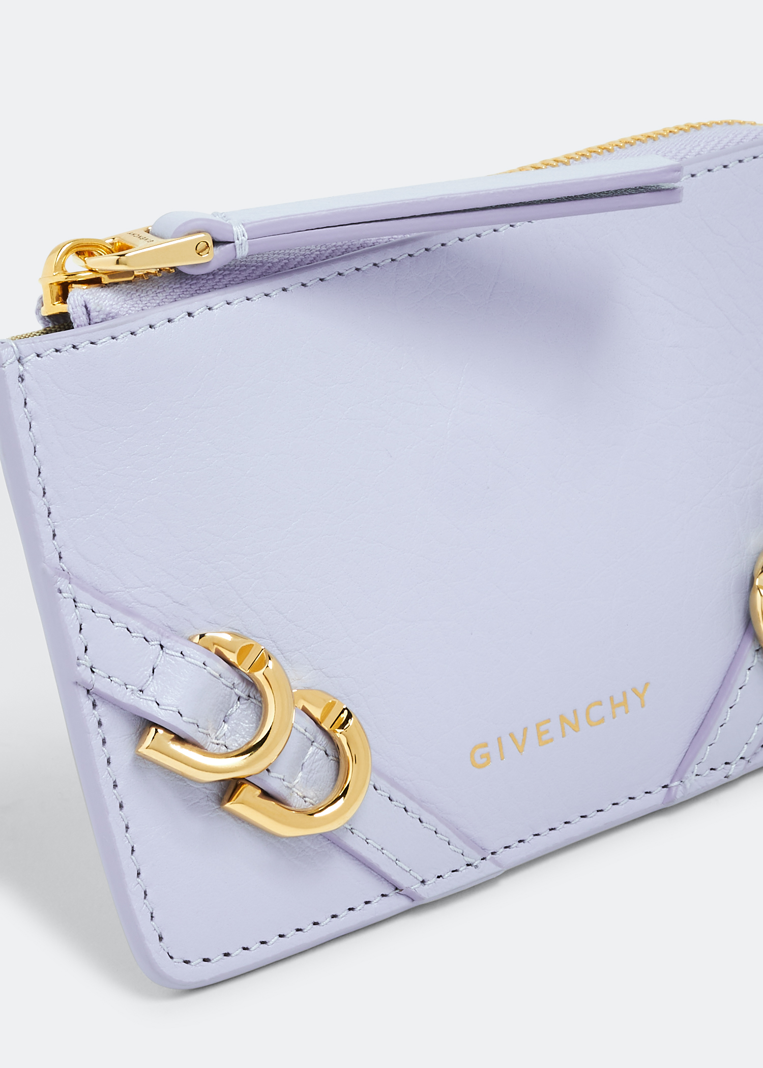 Givenchy Voyou zipped card holder for Women - Purple in UAE