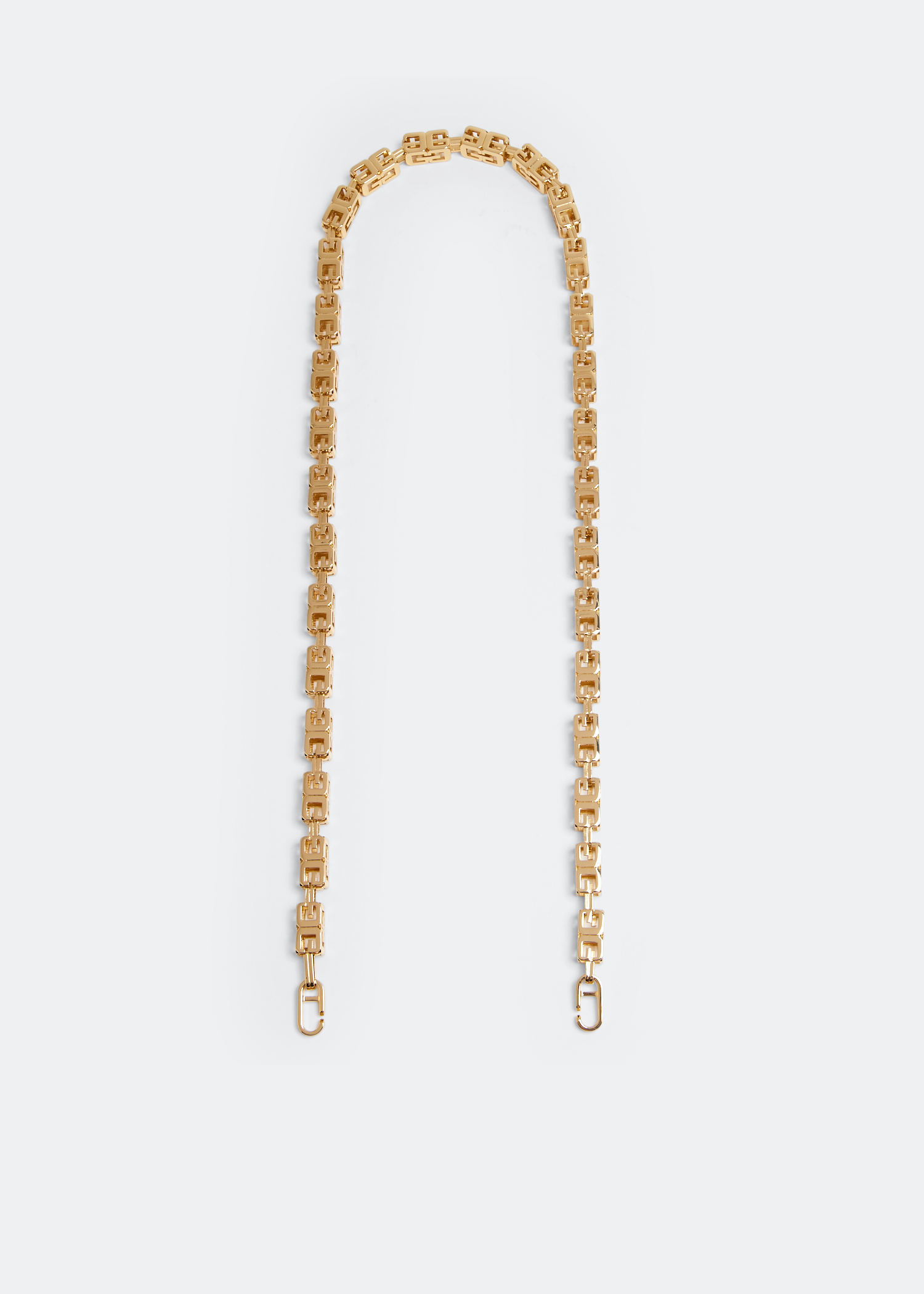 

G Cube chain strap, Gold