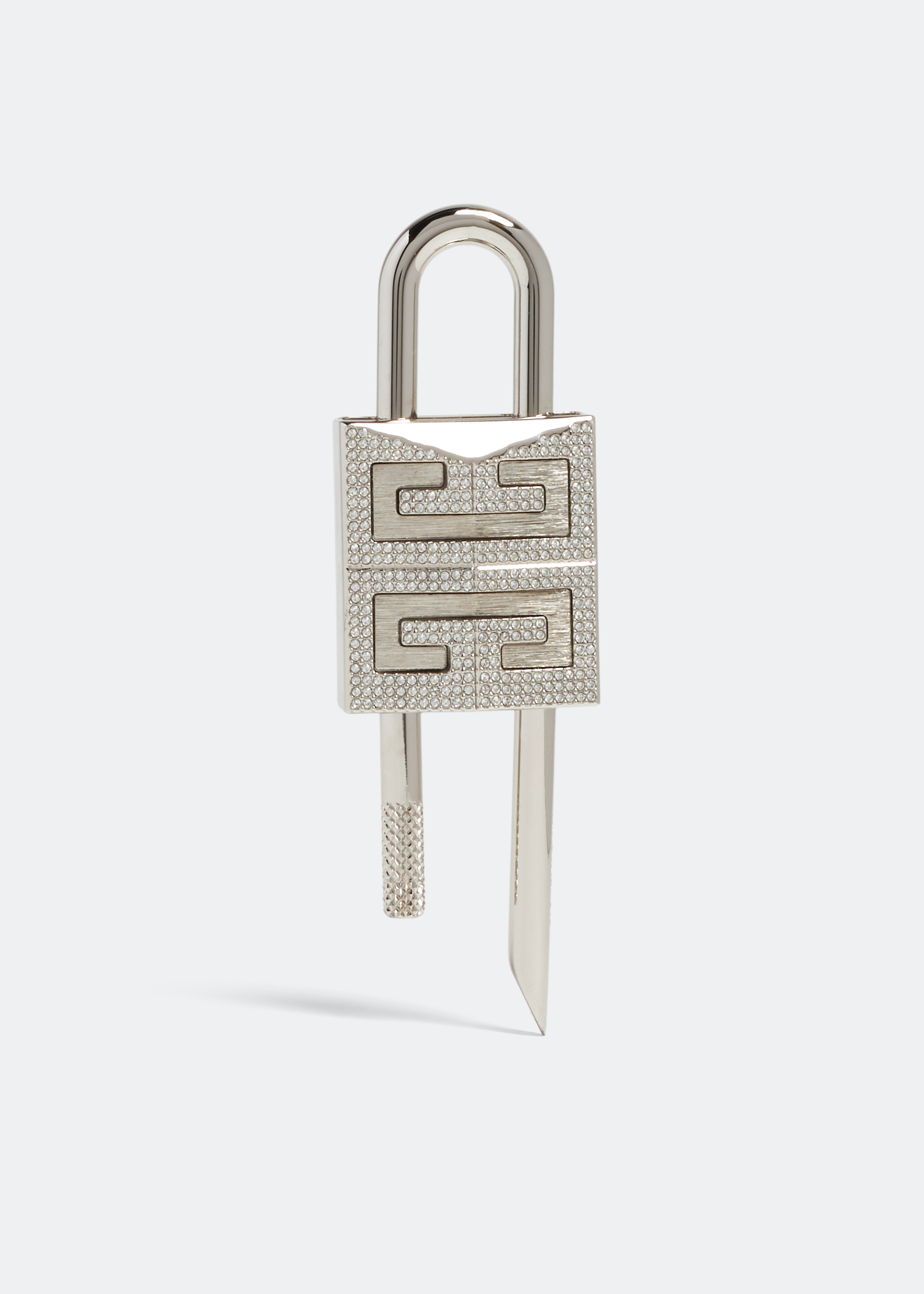 

4G padlock keyring, Grey