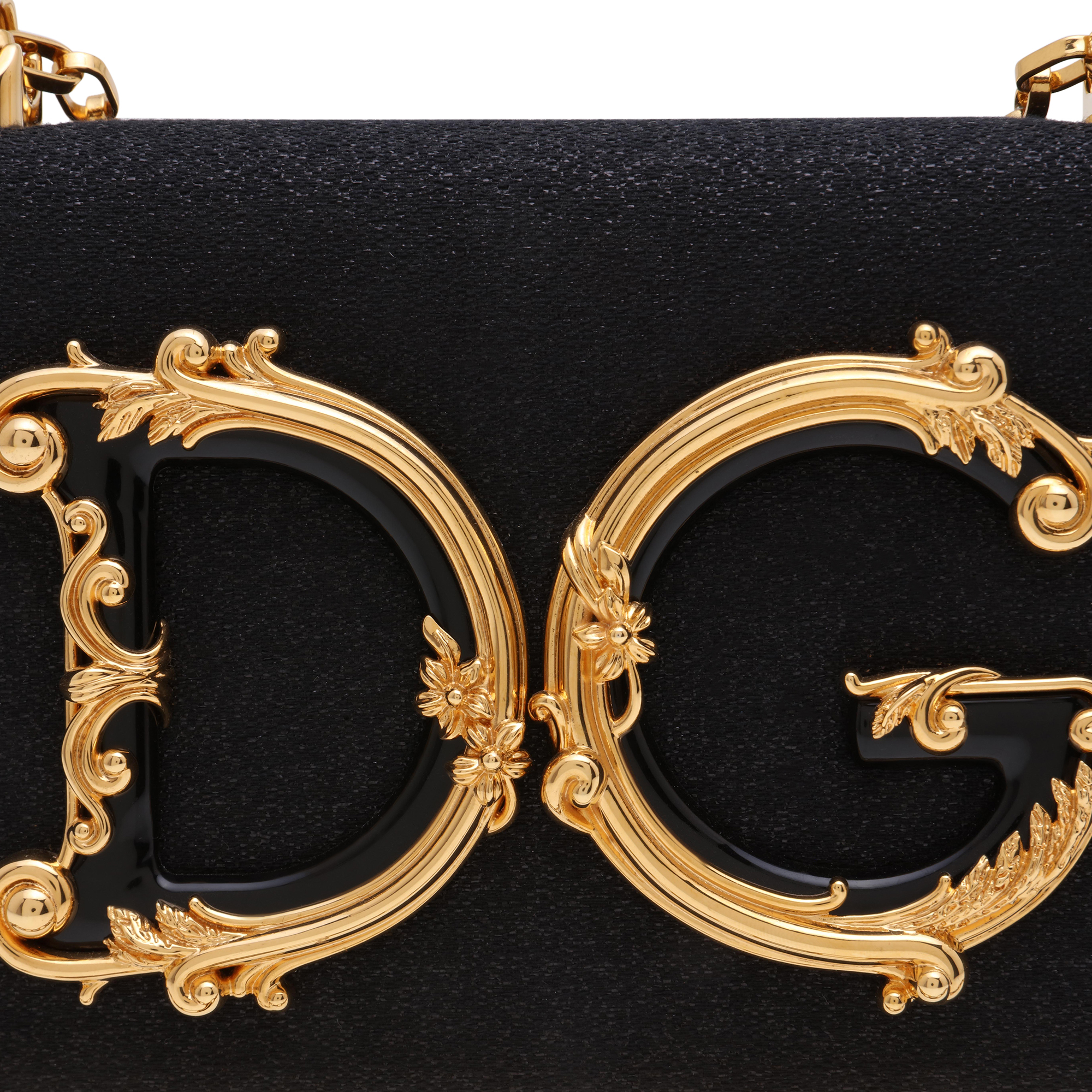 

Dg Girls Brocade bag, Black
