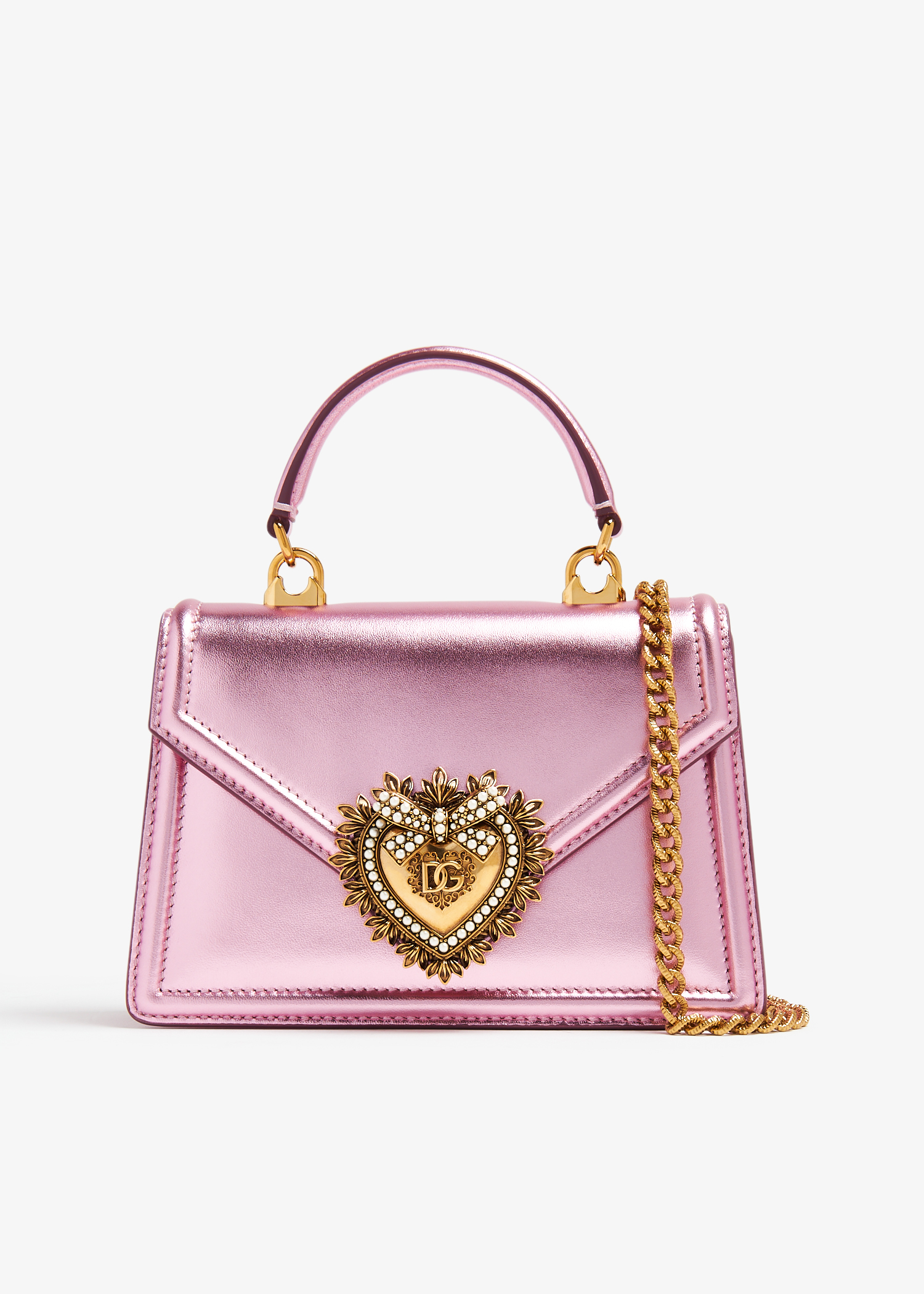 Small Devotion top-handle bag, Pink