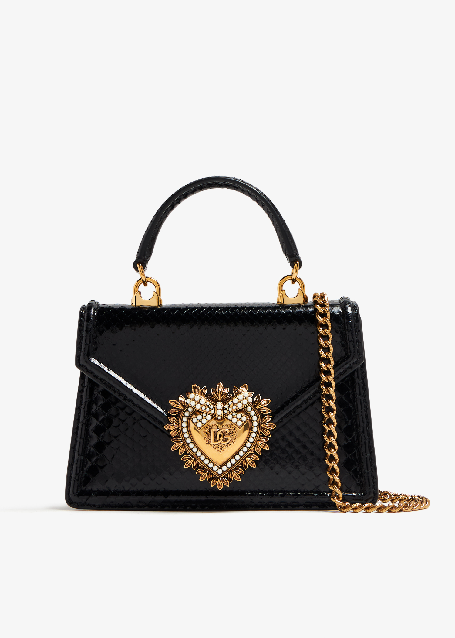Dolce gabbana black best sale bag