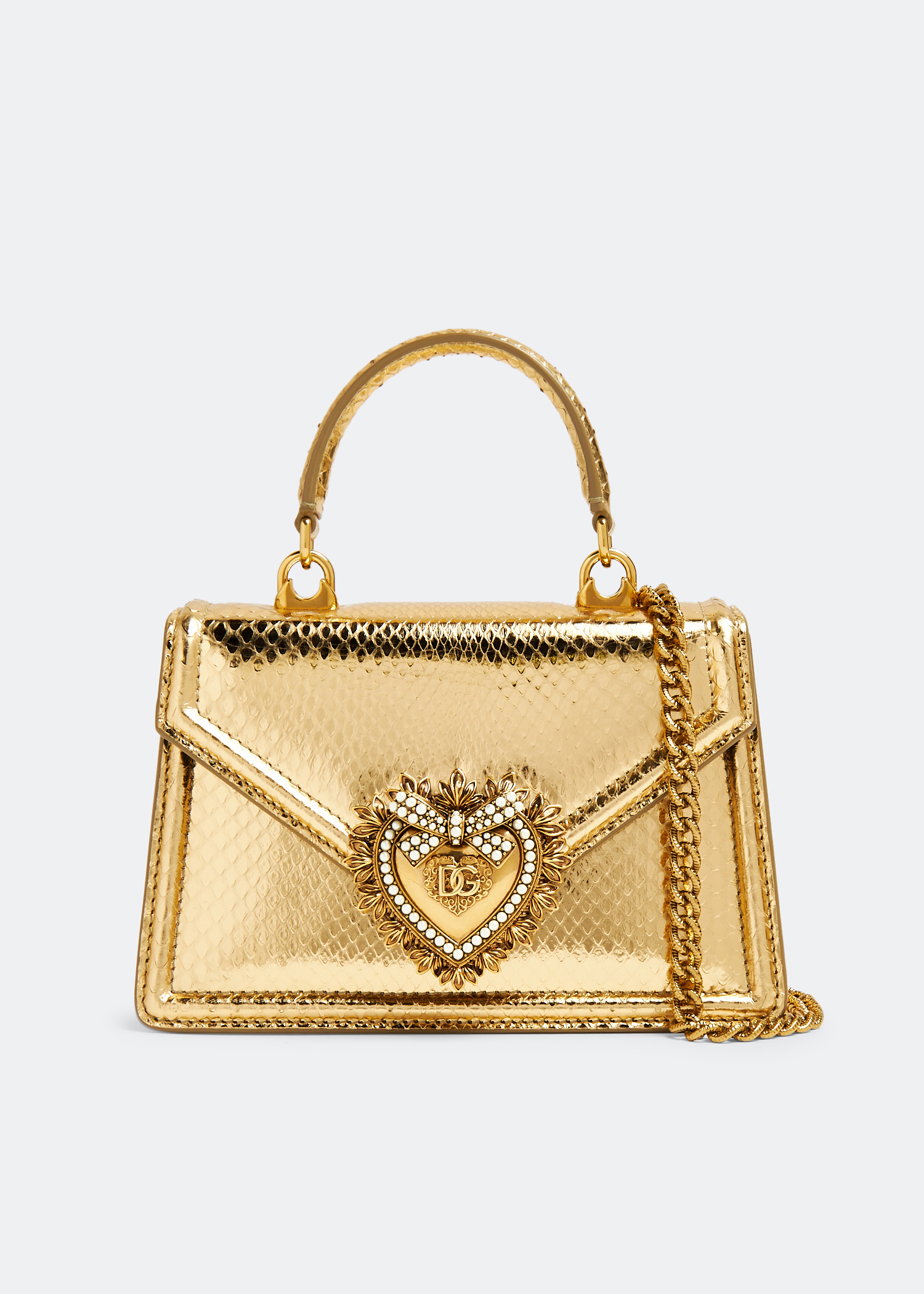Dolce and hotsell gabbana gold bag