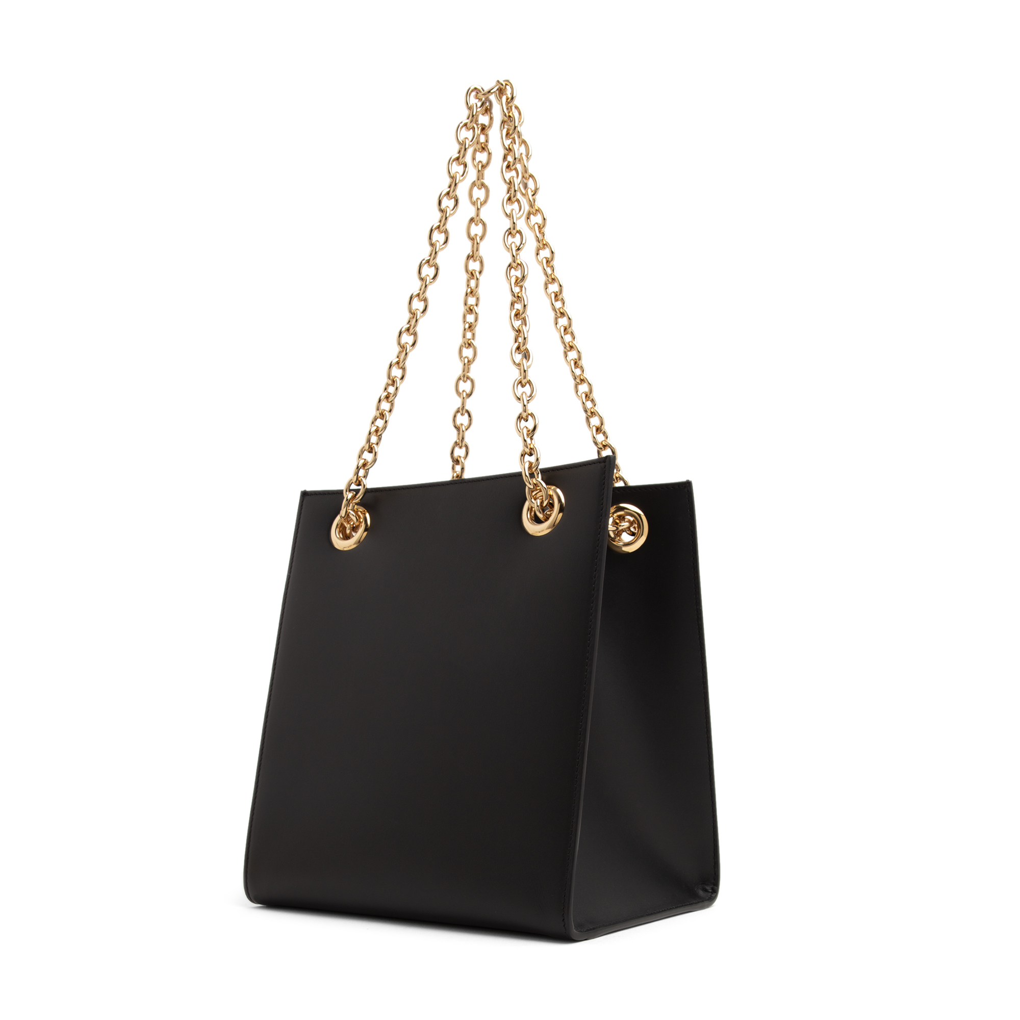 

3.5 calfskin shoulder bag, Black