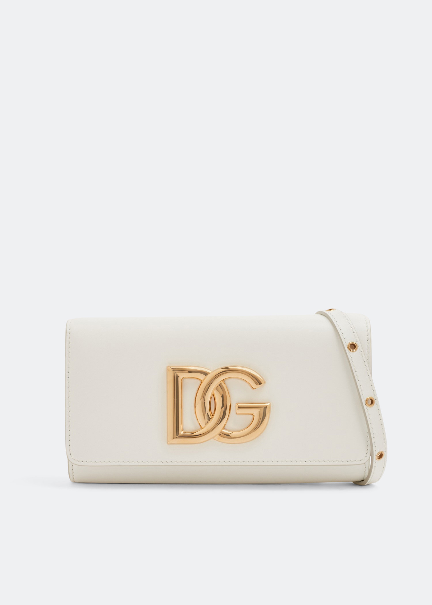 

Calfskin 3.5 clutch, White