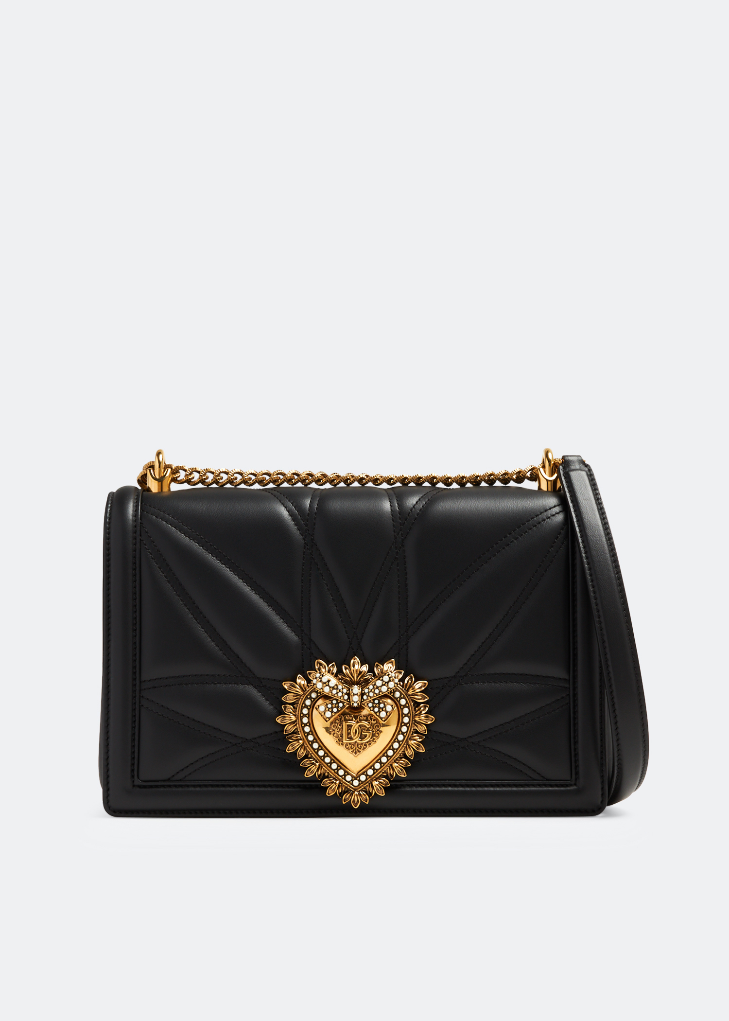 Dolce Gabbana Large Devotion bag for Women Black in UAE Level