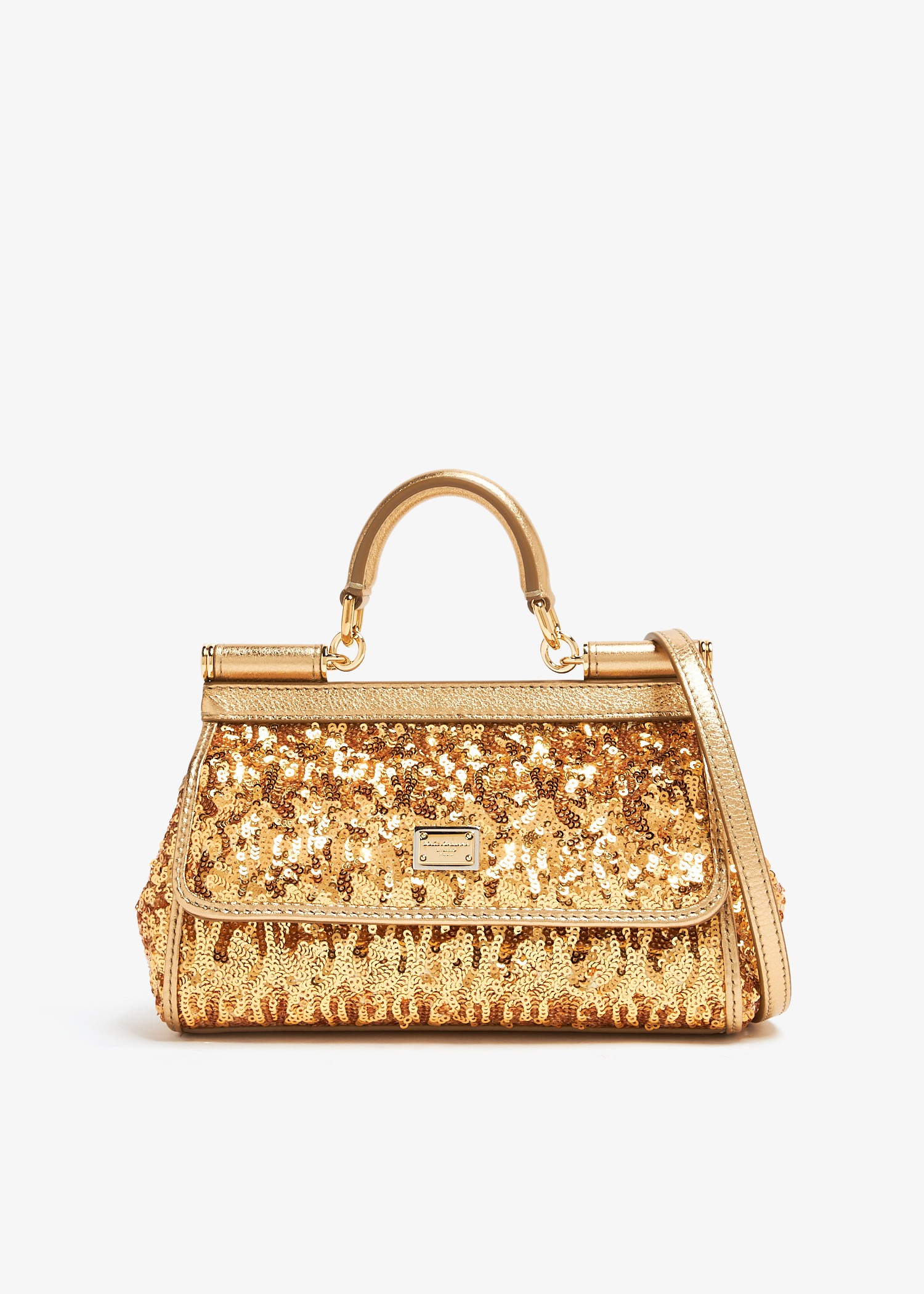 Dolce and gabbana sequin bag online
