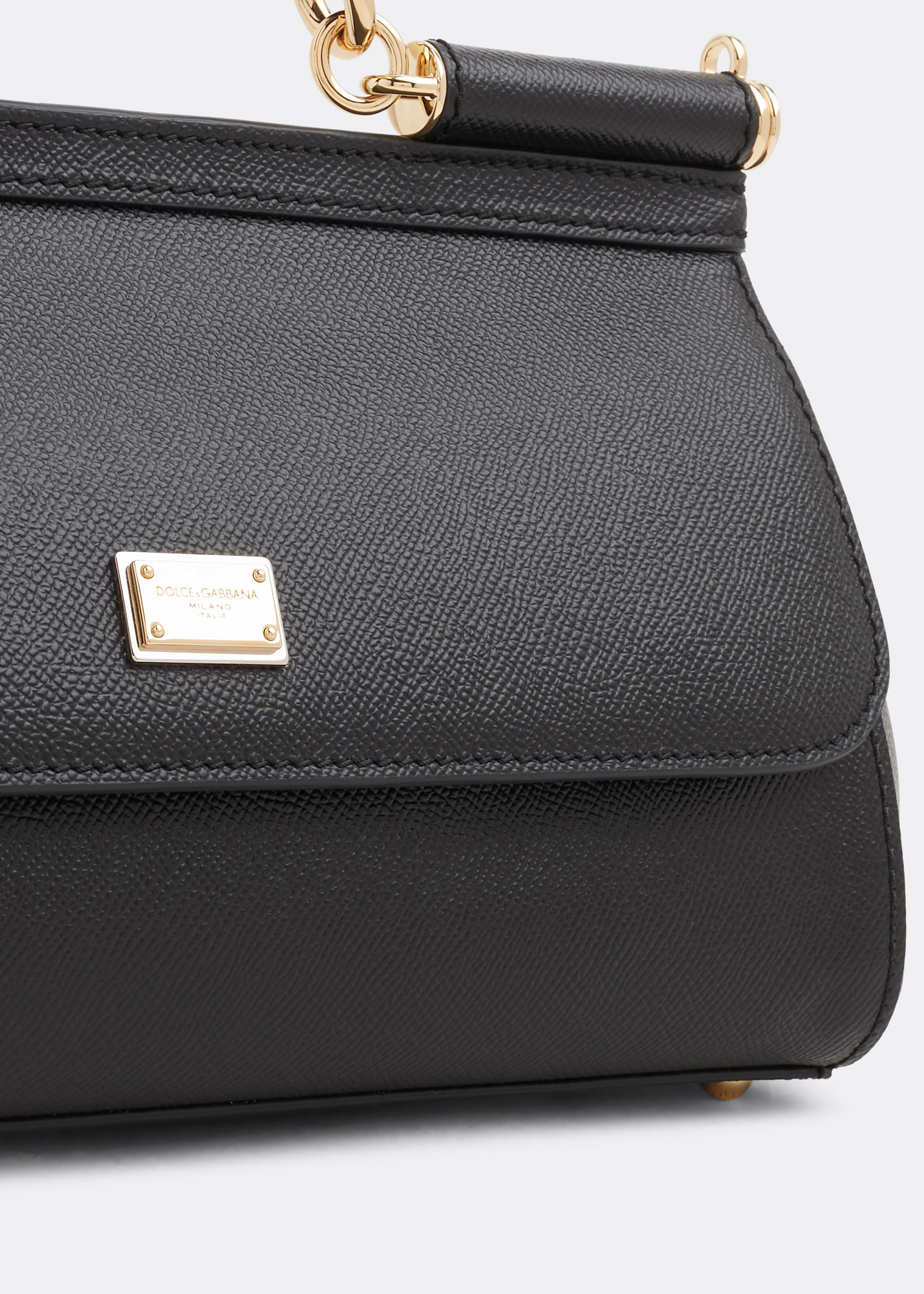 Dolce and gabbana black sicily bag sales