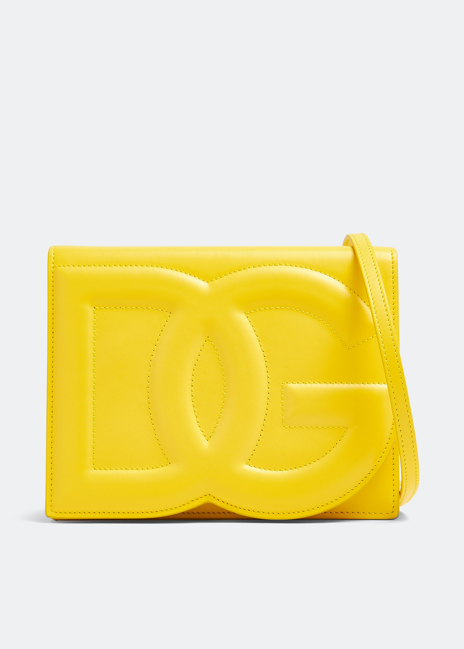 

DG logo crossbody bag, Yellow