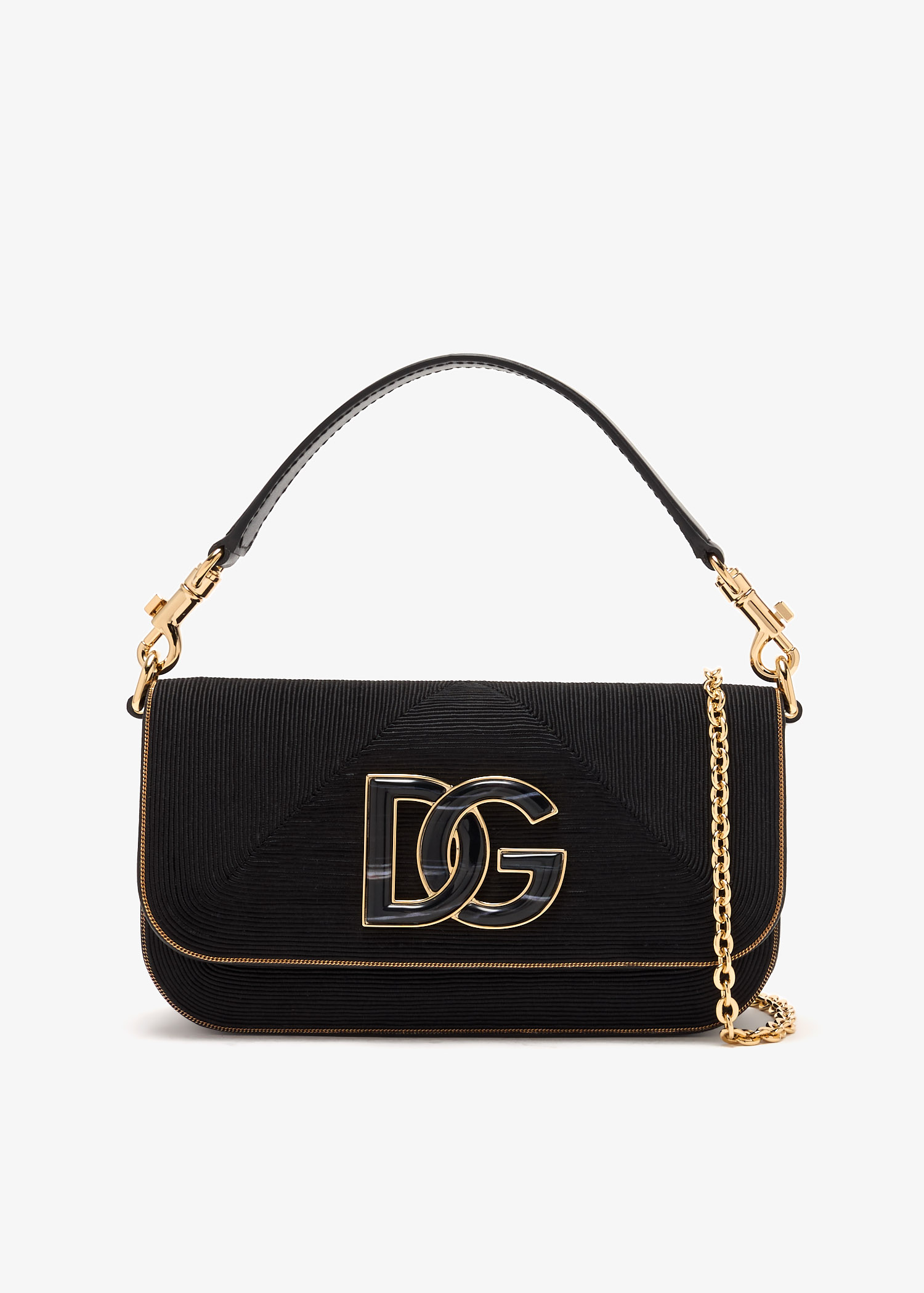 Dolce & Gabbana Black Large Devotion Bag. NWT, Authenticity