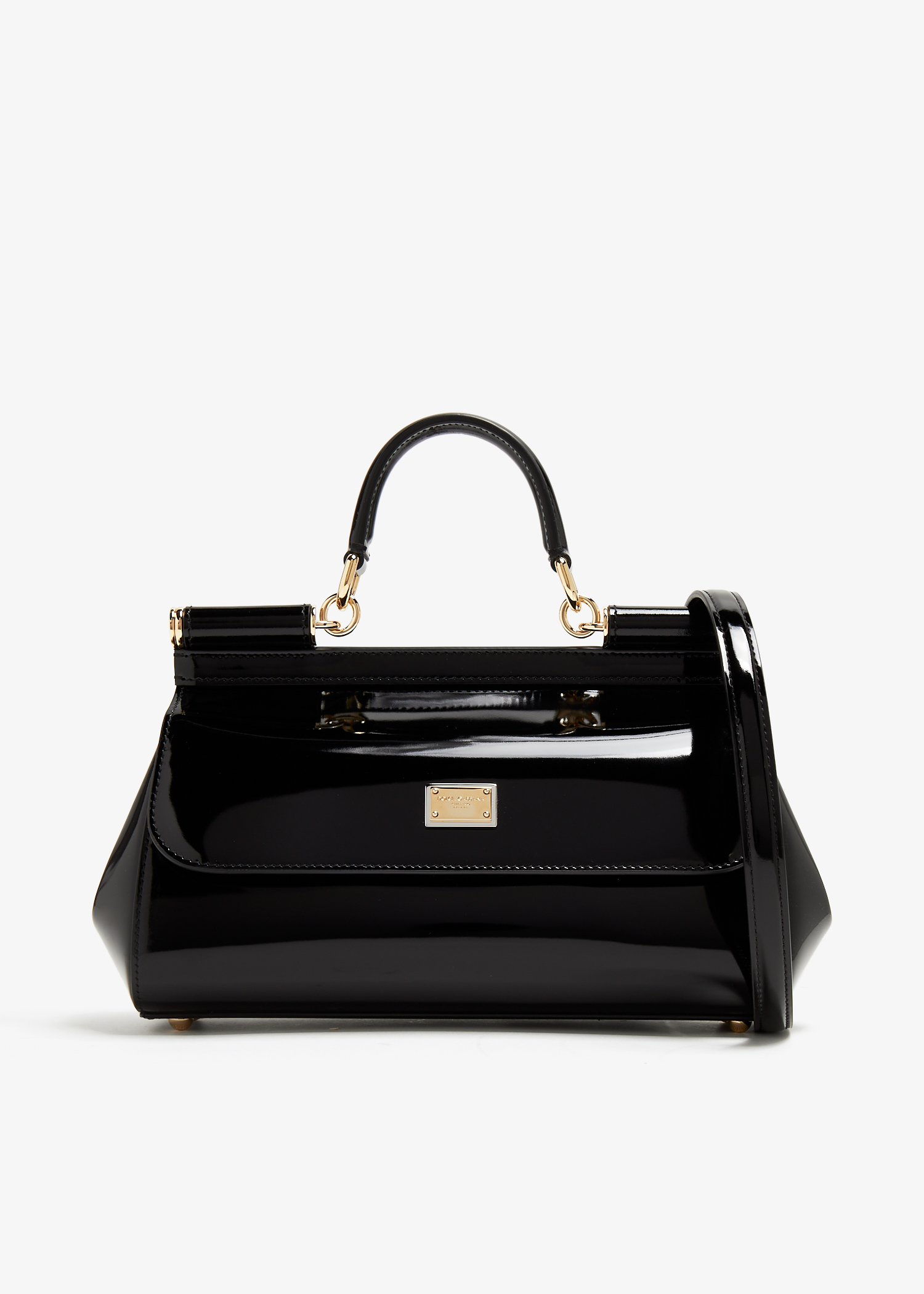 Elongated Sicily handbag, Black