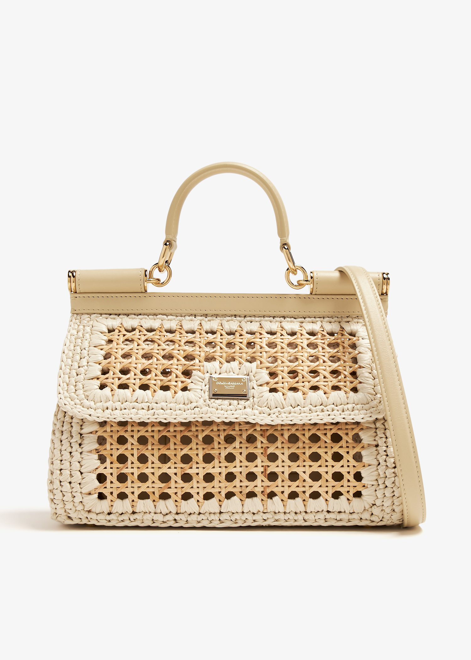 

Elongated Sicily handbag, Beige