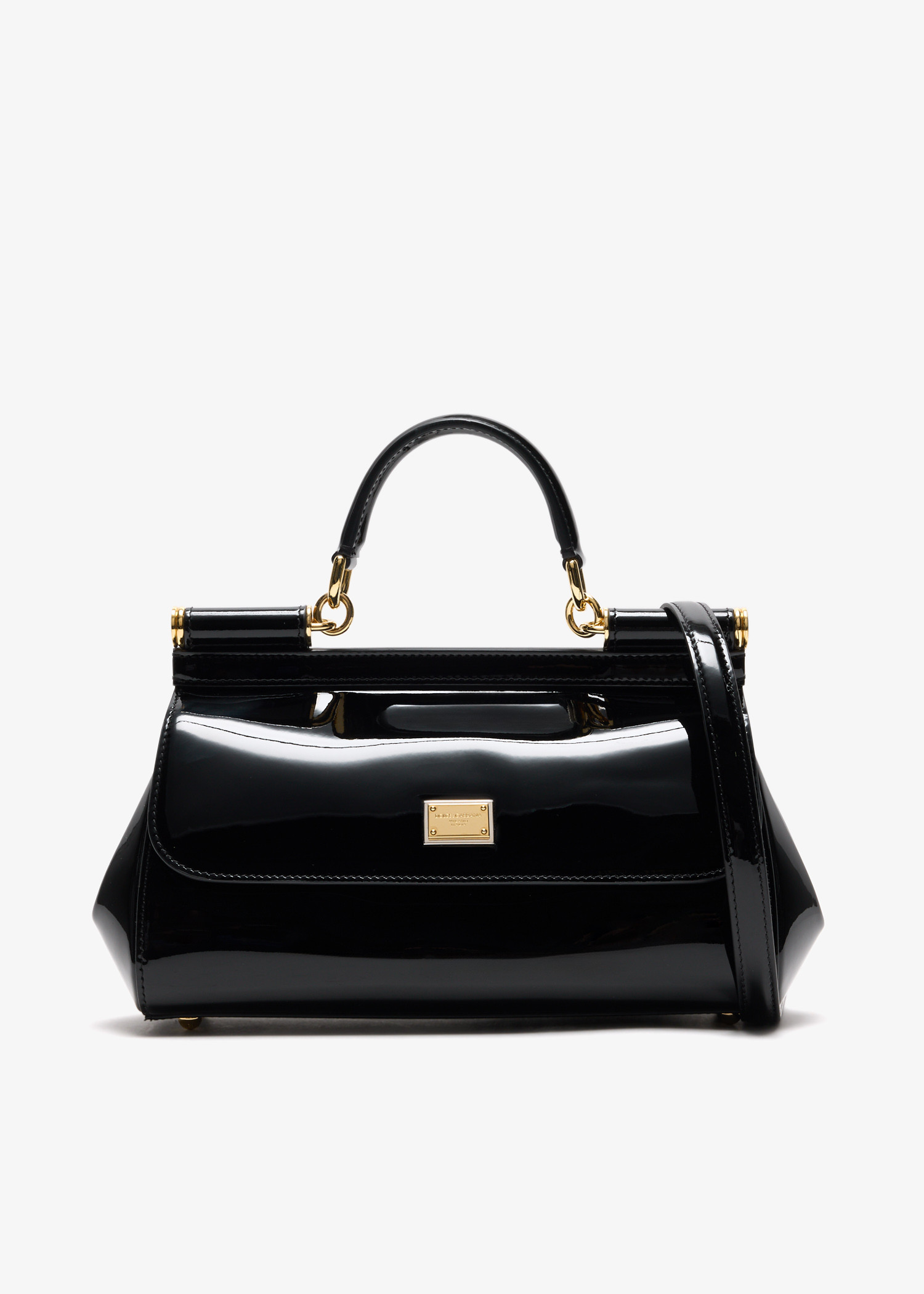 

Elongated Medium Sicily handbag, Black