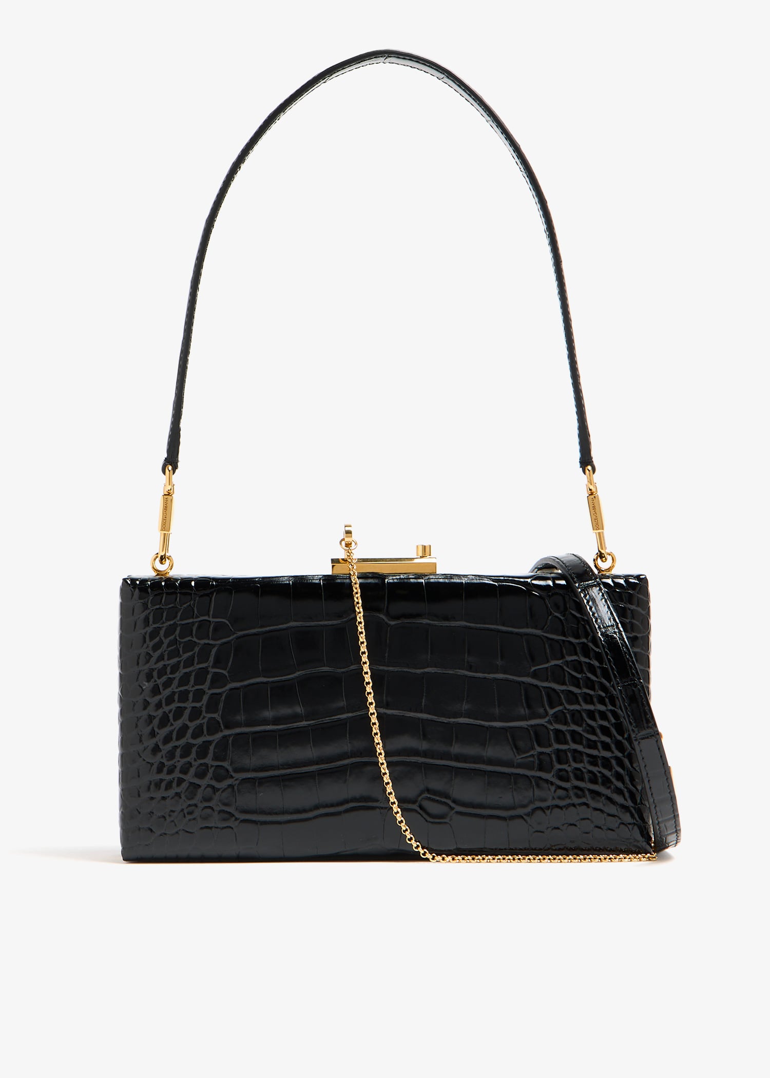 

Eva alligator bag, Black
