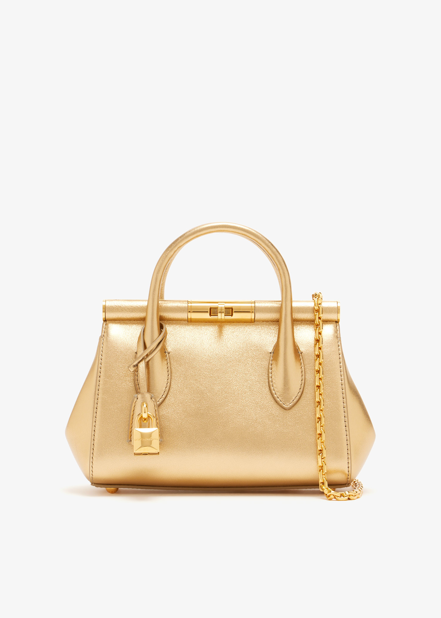 

Mini Marlene handbag, Gold