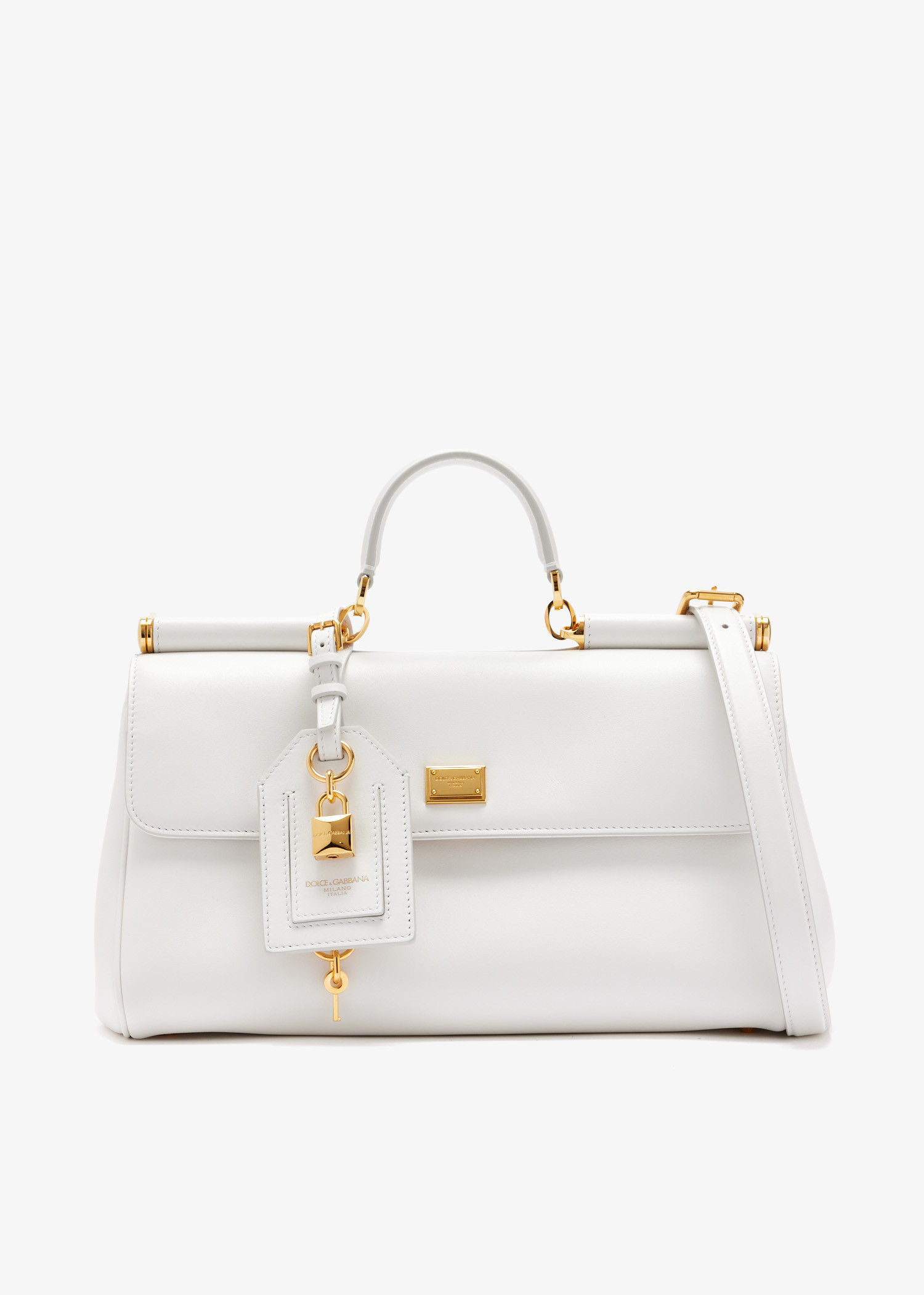 

My Sicily medium handbag, White