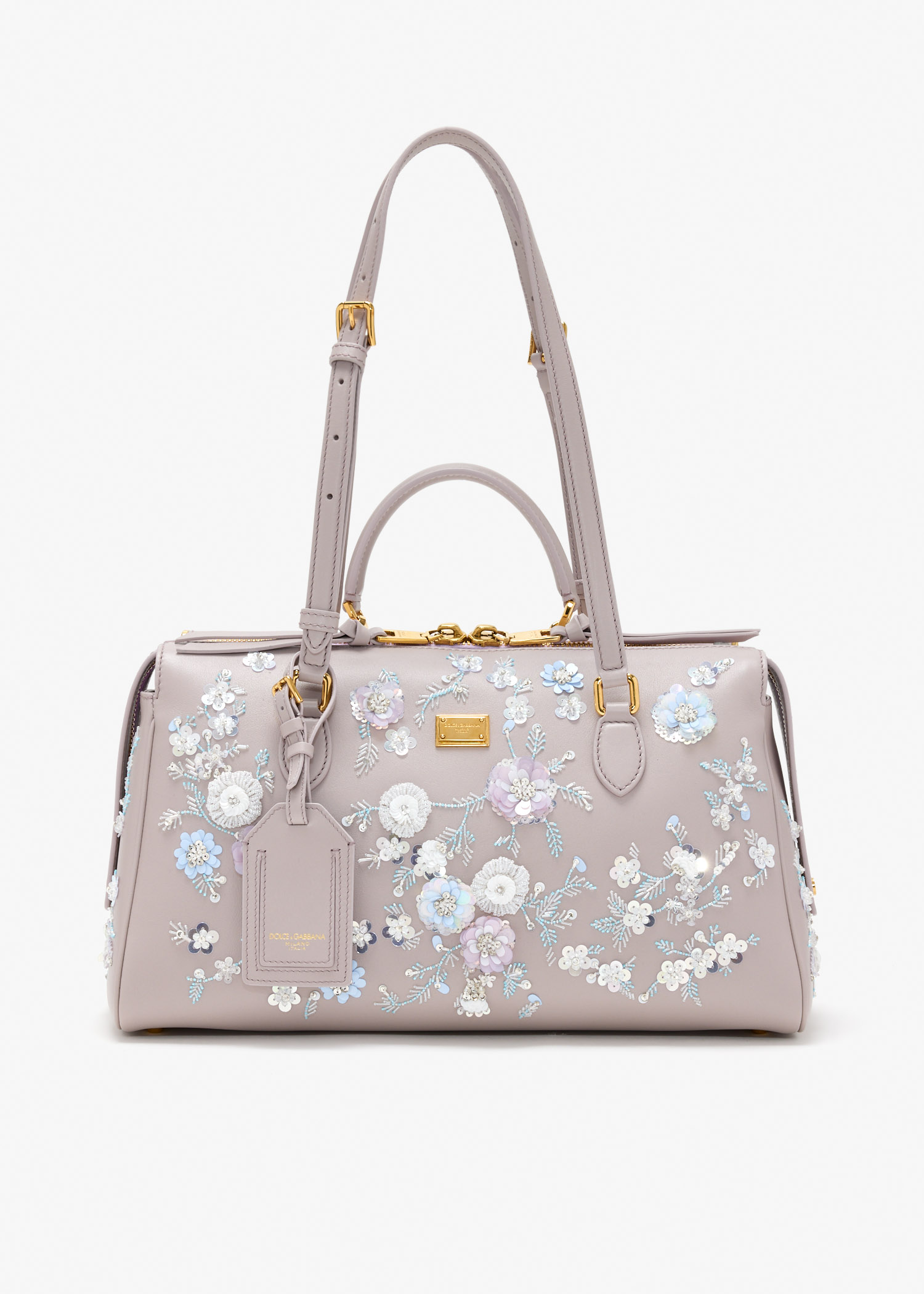 

Medium Vittoria handbag, Grey