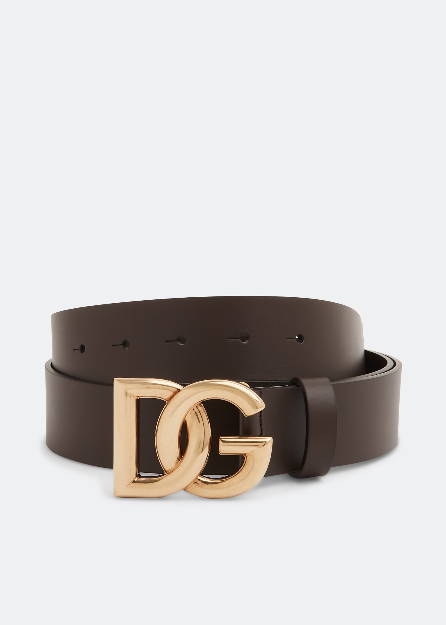 

DG crossover logo belt, Brown
