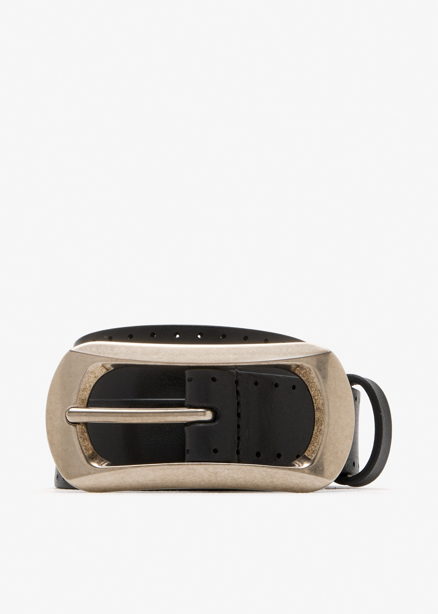

Tempesta calfskin belt, Black