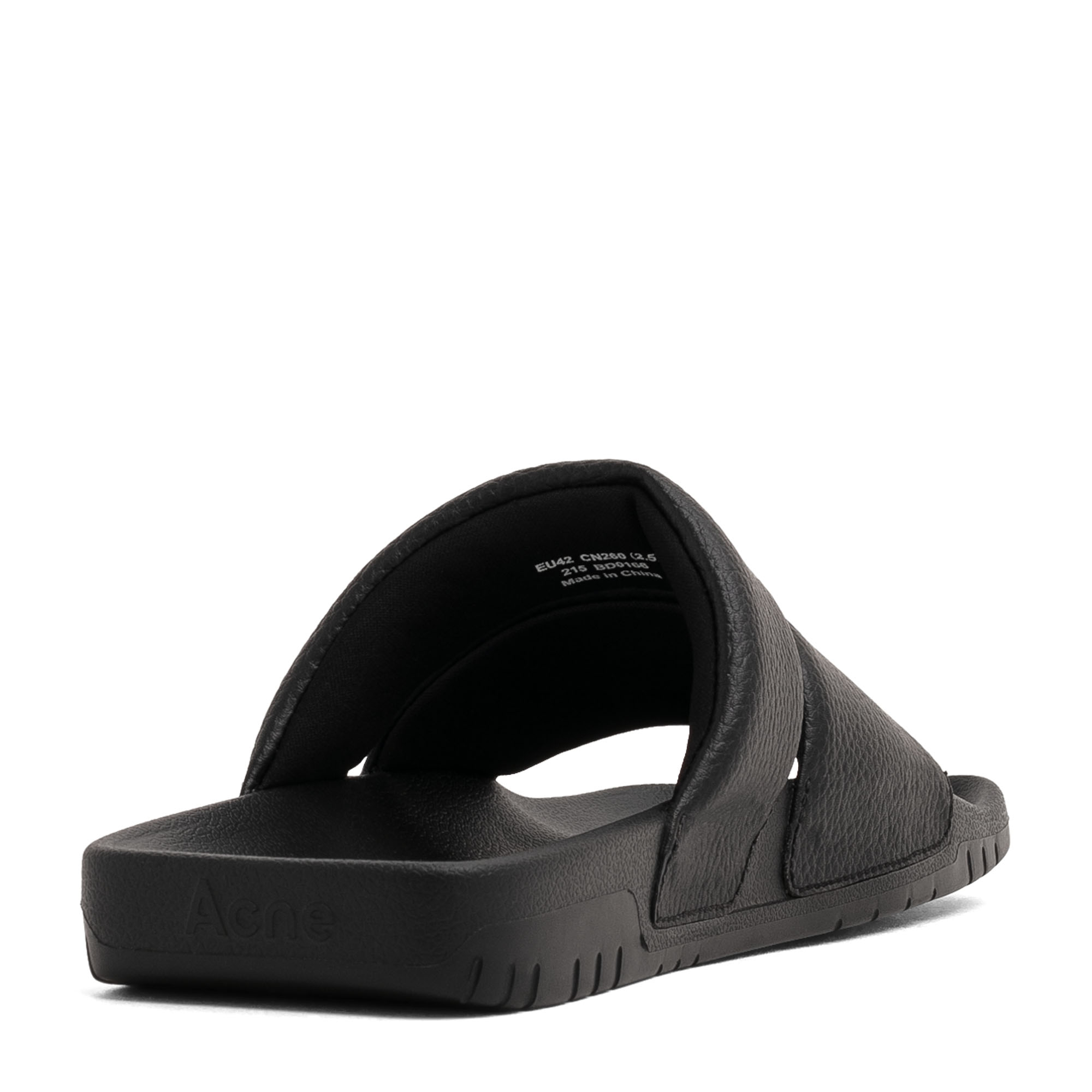 

Flat sandals, Black
